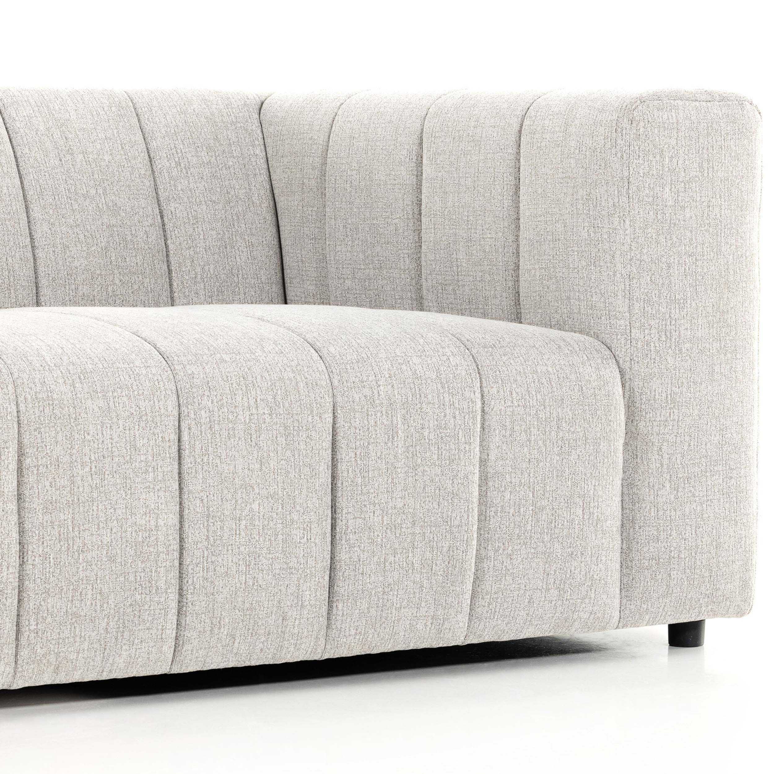 Langham Channeled Sofa, Napa Sandstone