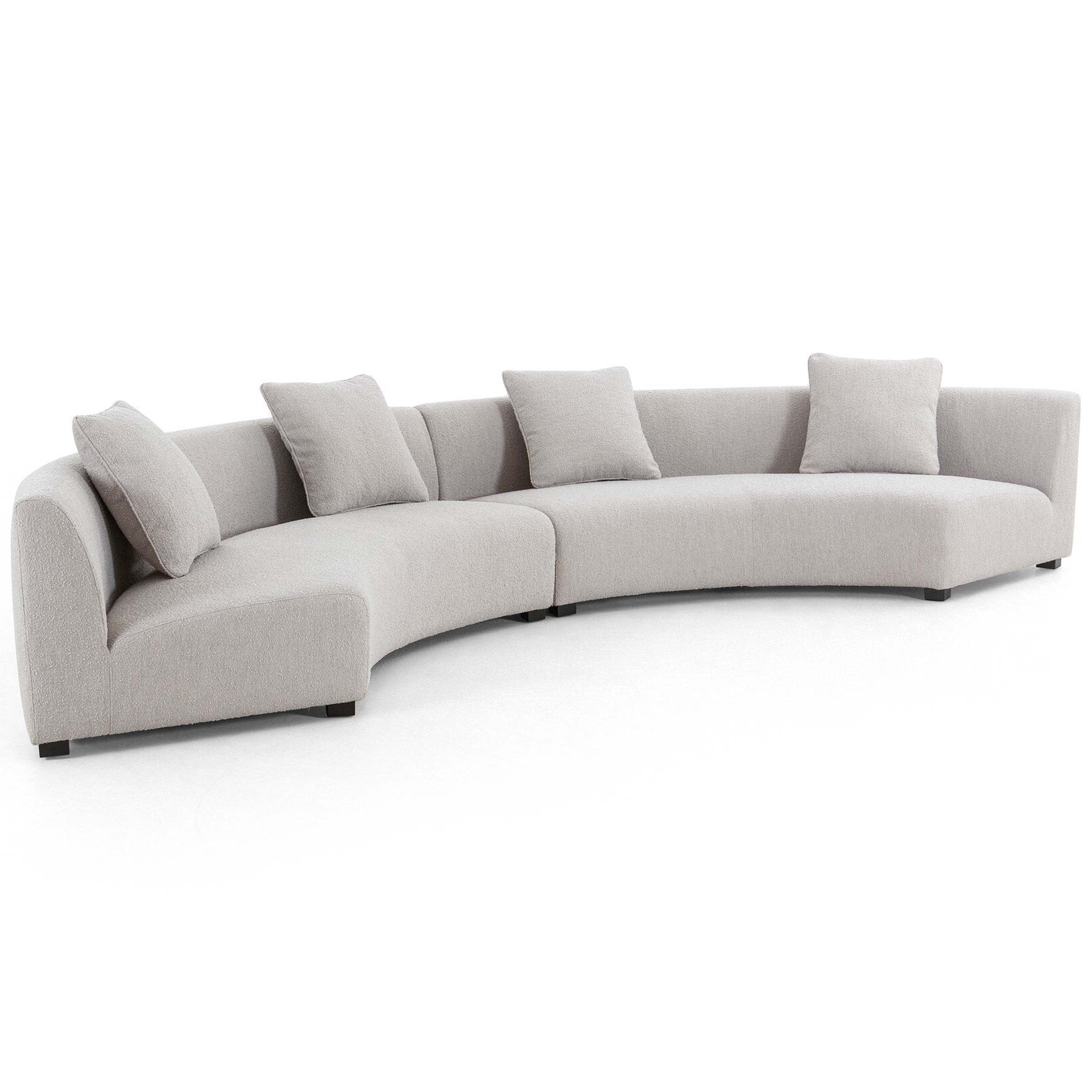 Liam Sectional, Knoll Sand
