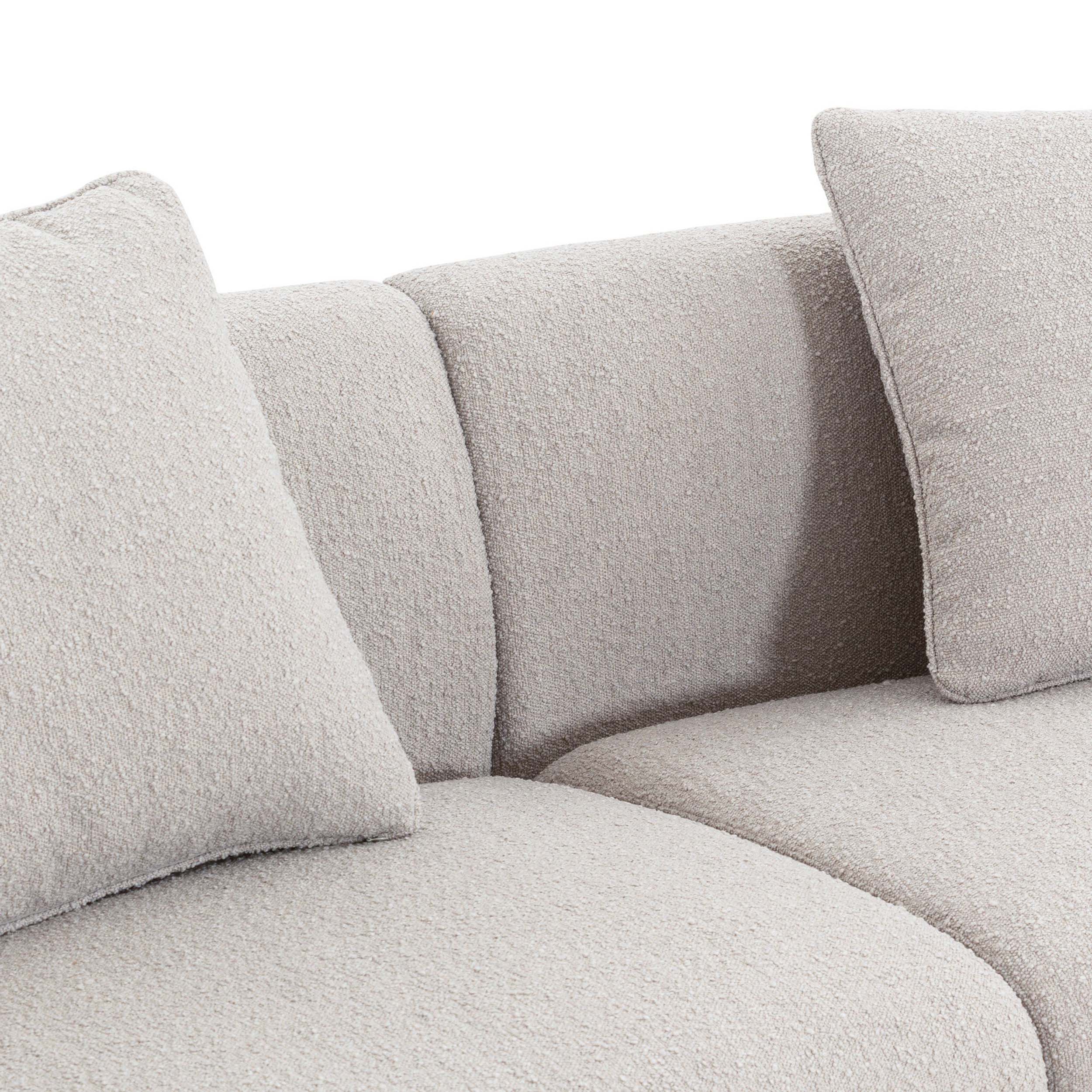 Liam Sectional, Knoll Sand