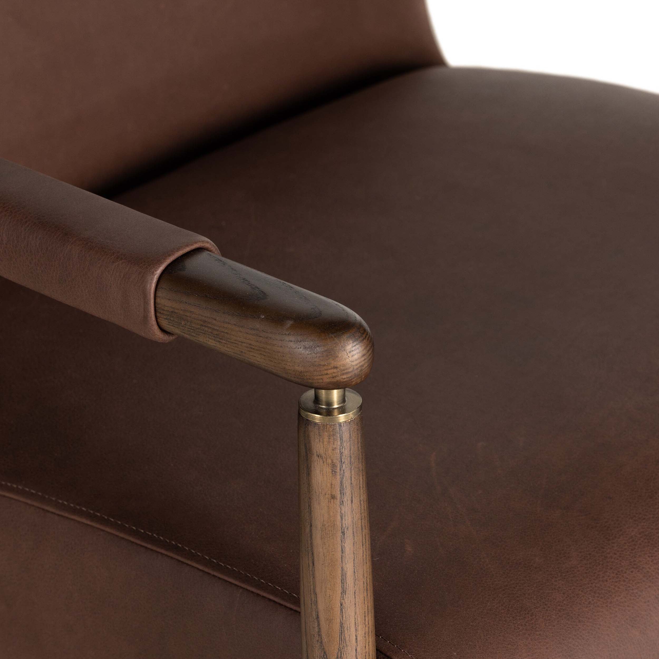 Markia Chair, Brickhouse Dark Brown