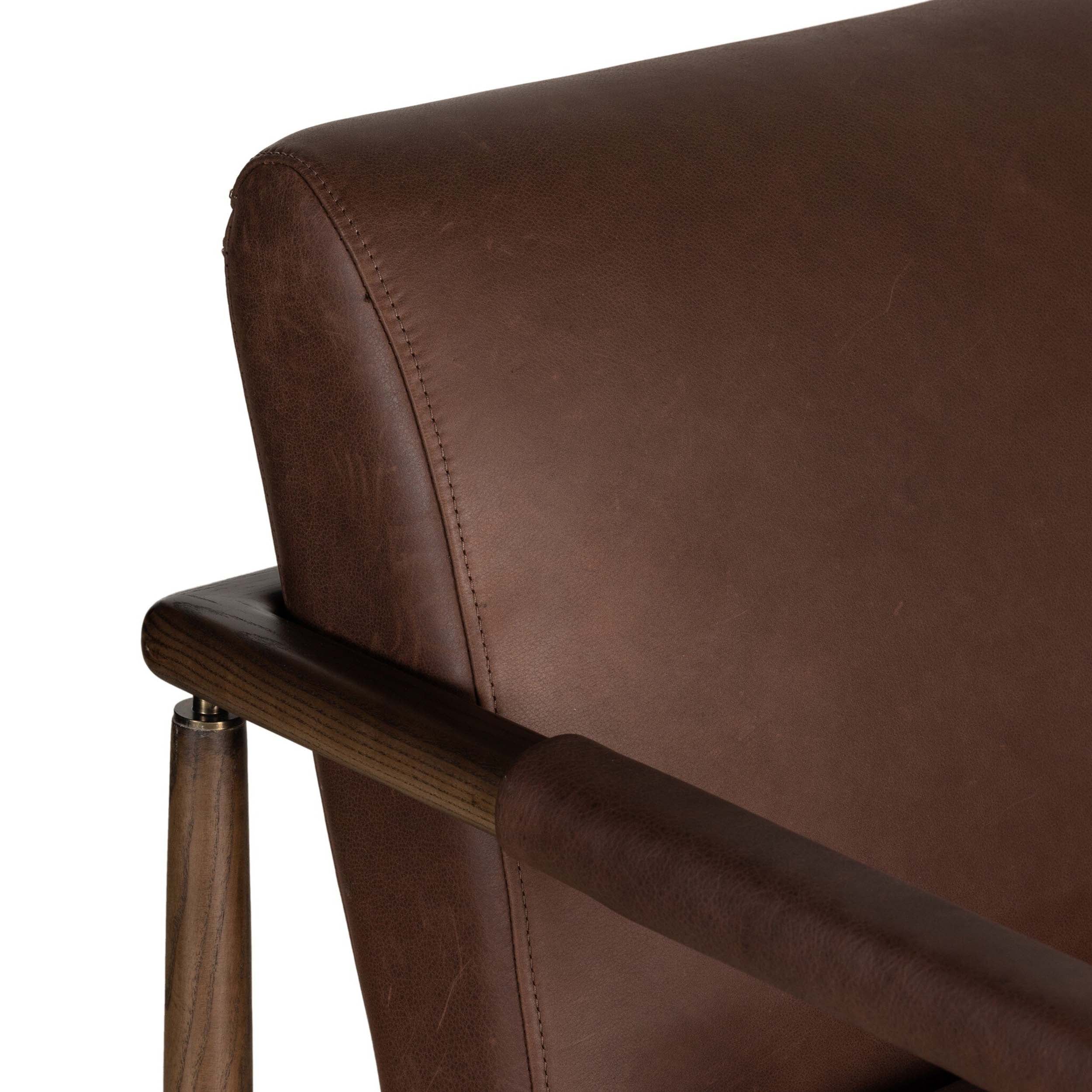 Markia Chair, Brickhouse Dark Brown