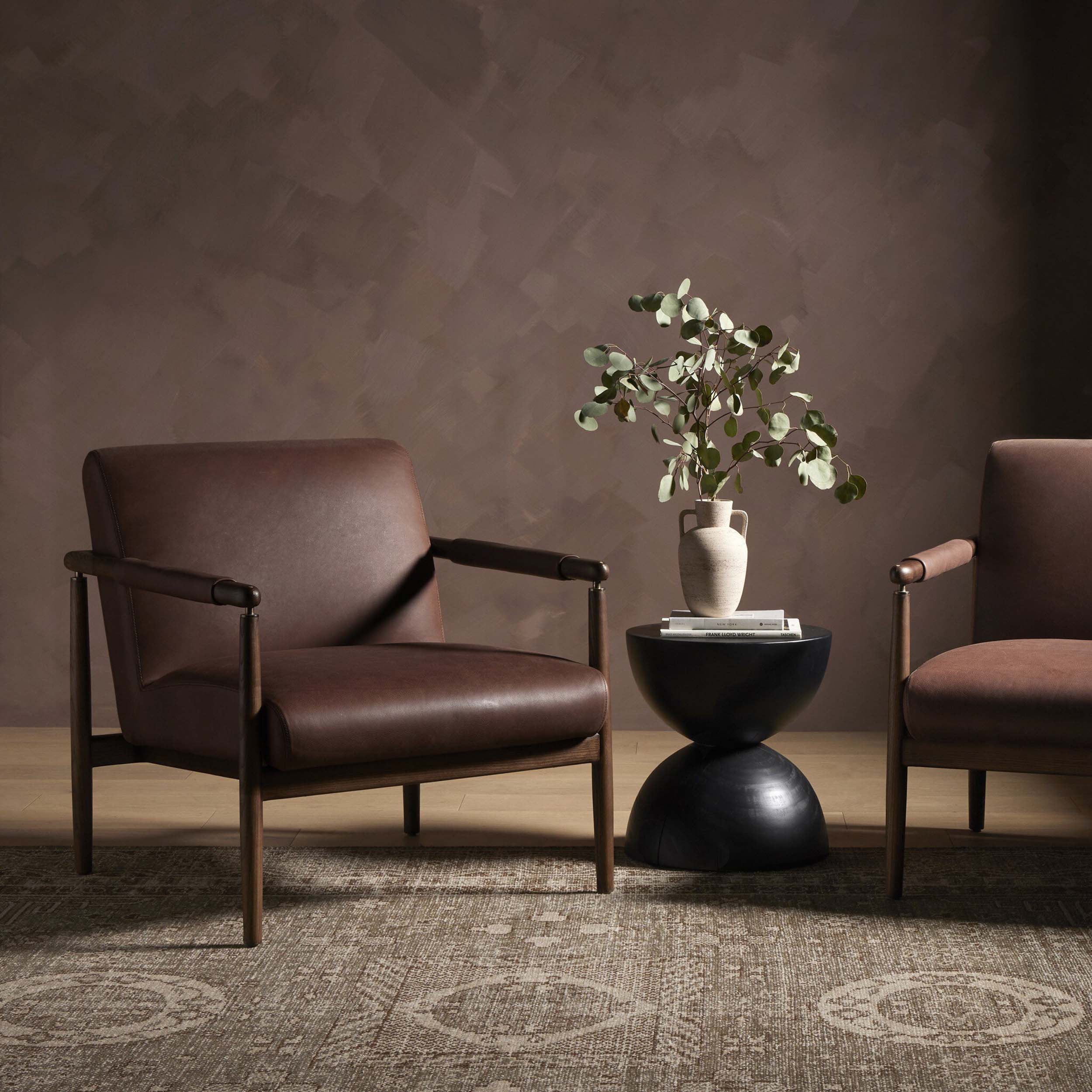 Markia Chair, Brickhouse Dark Brown