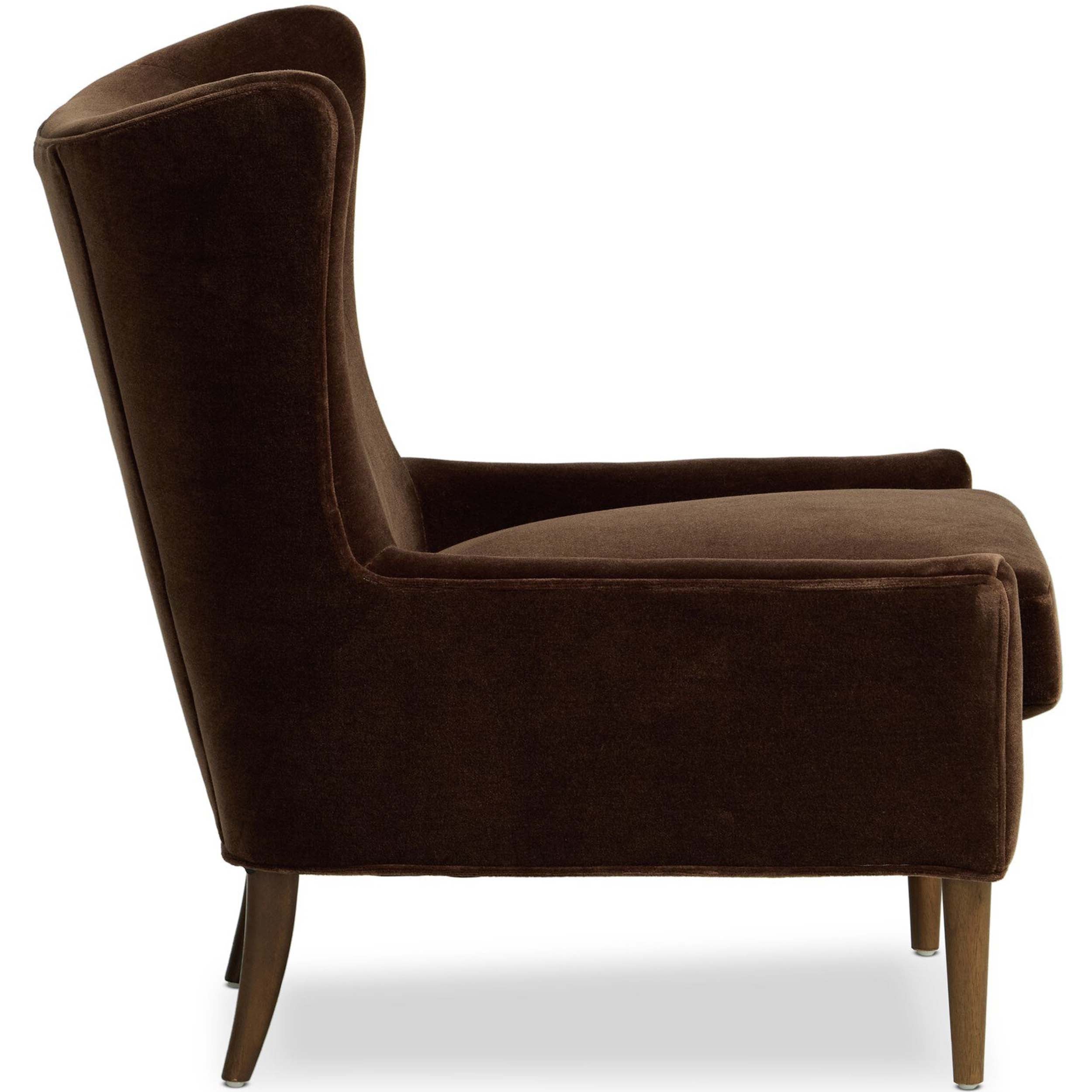 Marlow Wing Chair, Monte Chocolate
