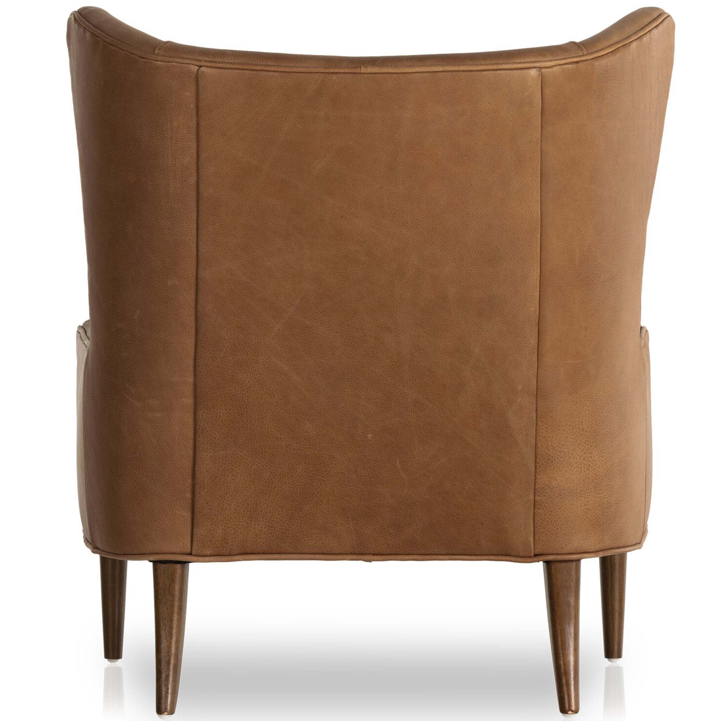Marlow Wing Chair, Palermo Cognac