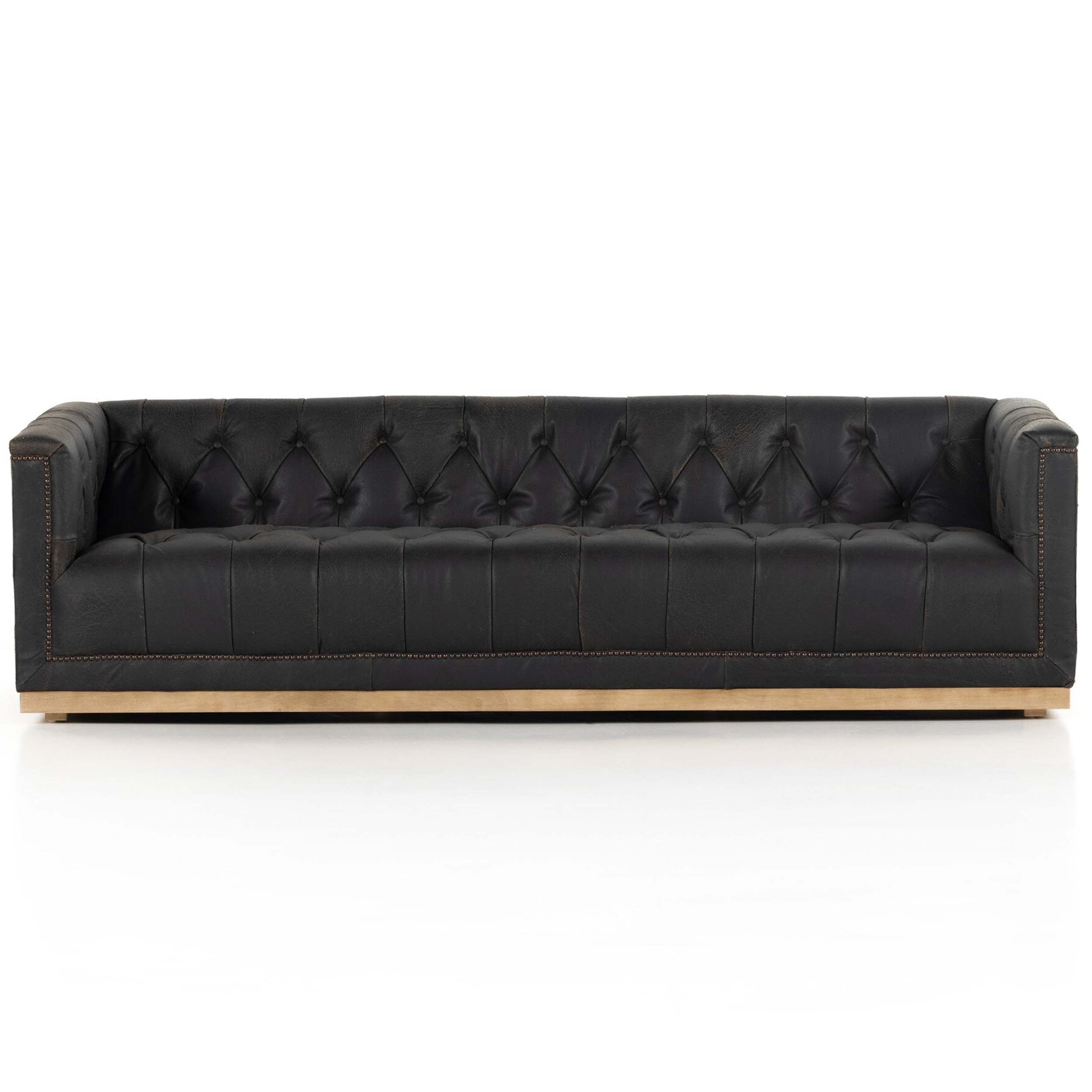 Maxx Sofa, Destroyed Black