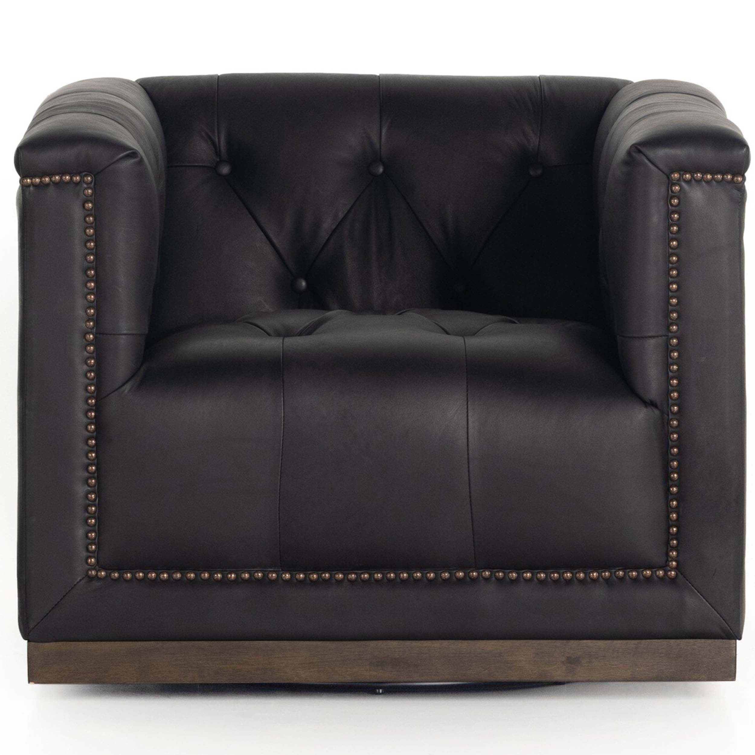 Maxx Swivel Chair, Heirloom Black