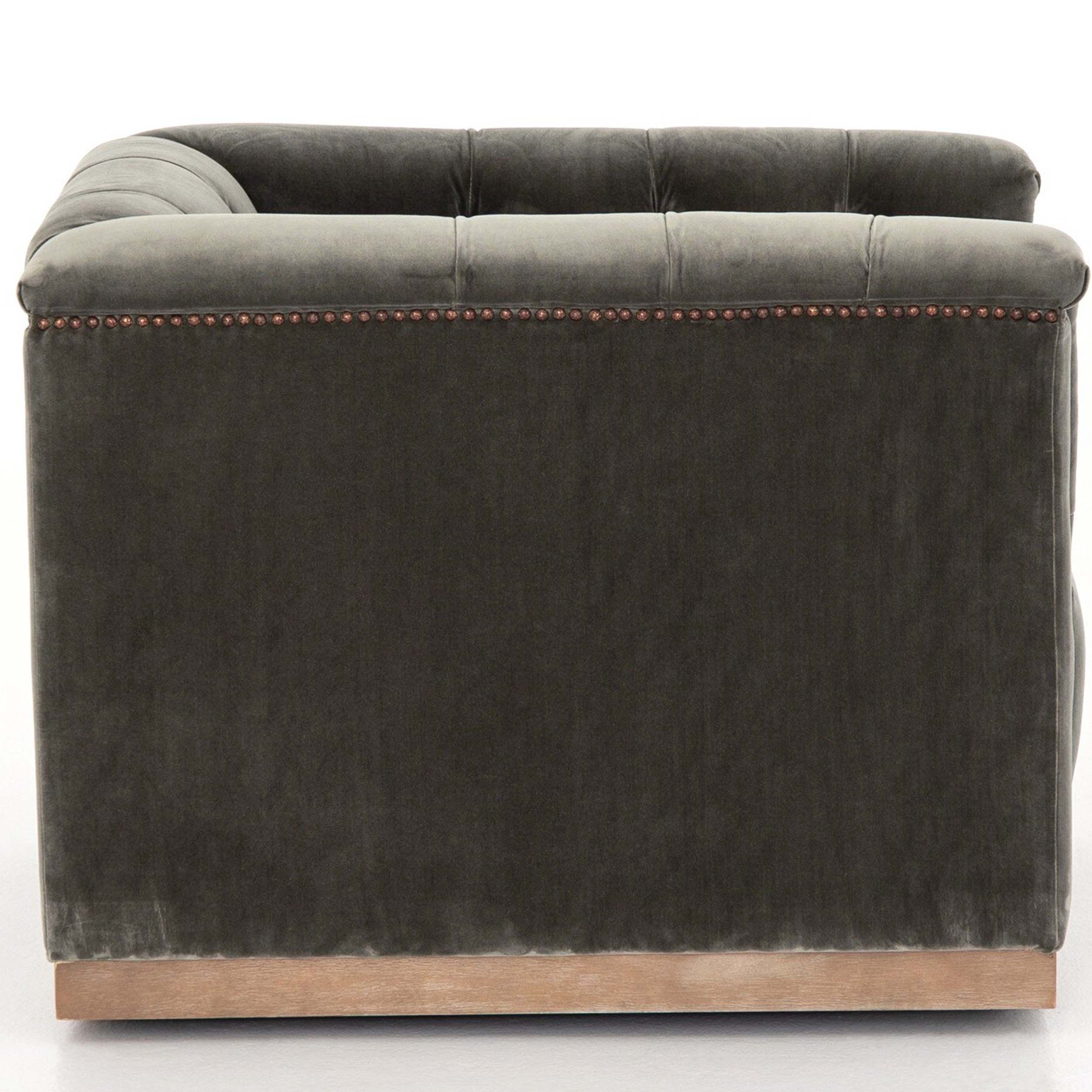 Maxx Swivel Chair, Sapphire Birch