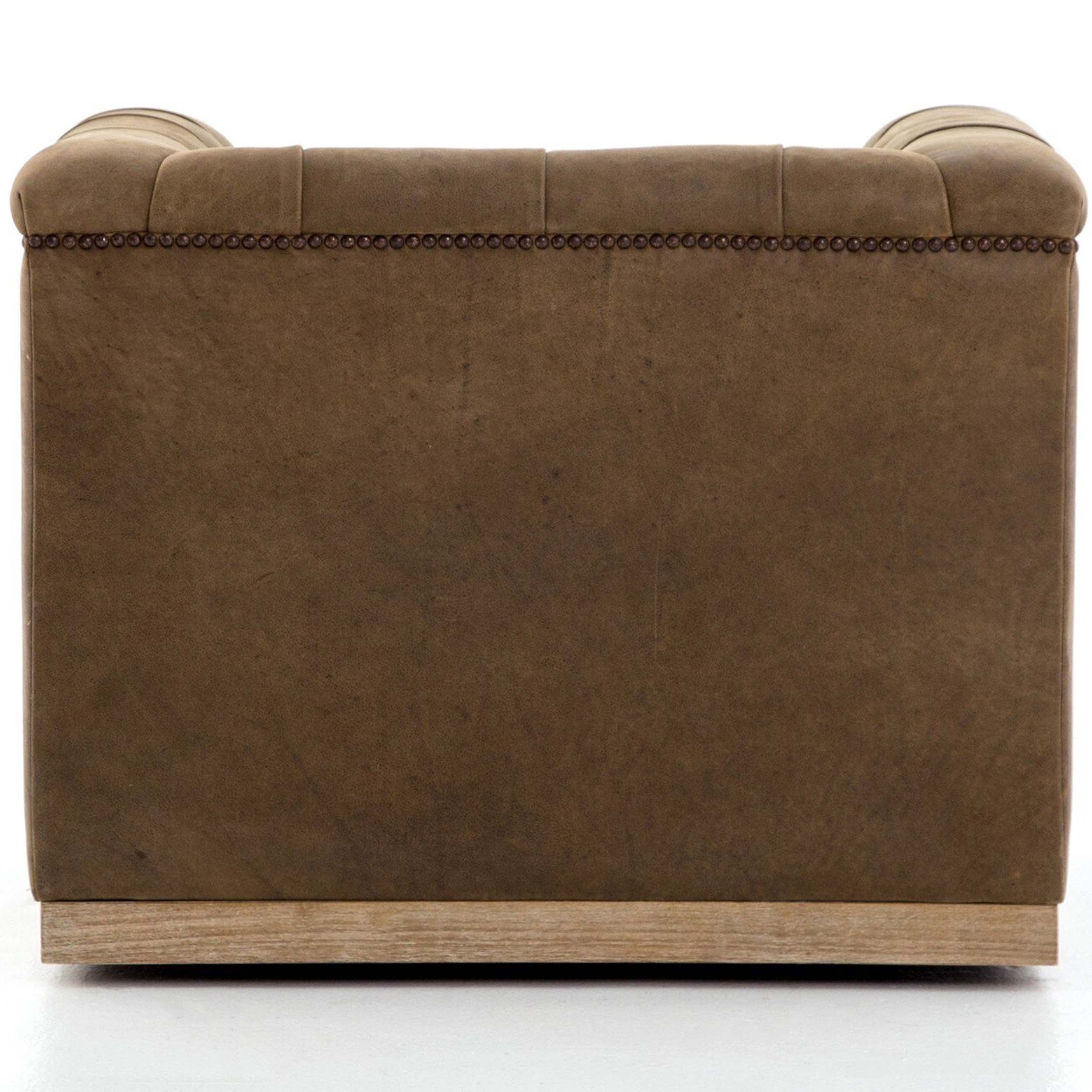 Maxx Swivel Chair, Umber Grey