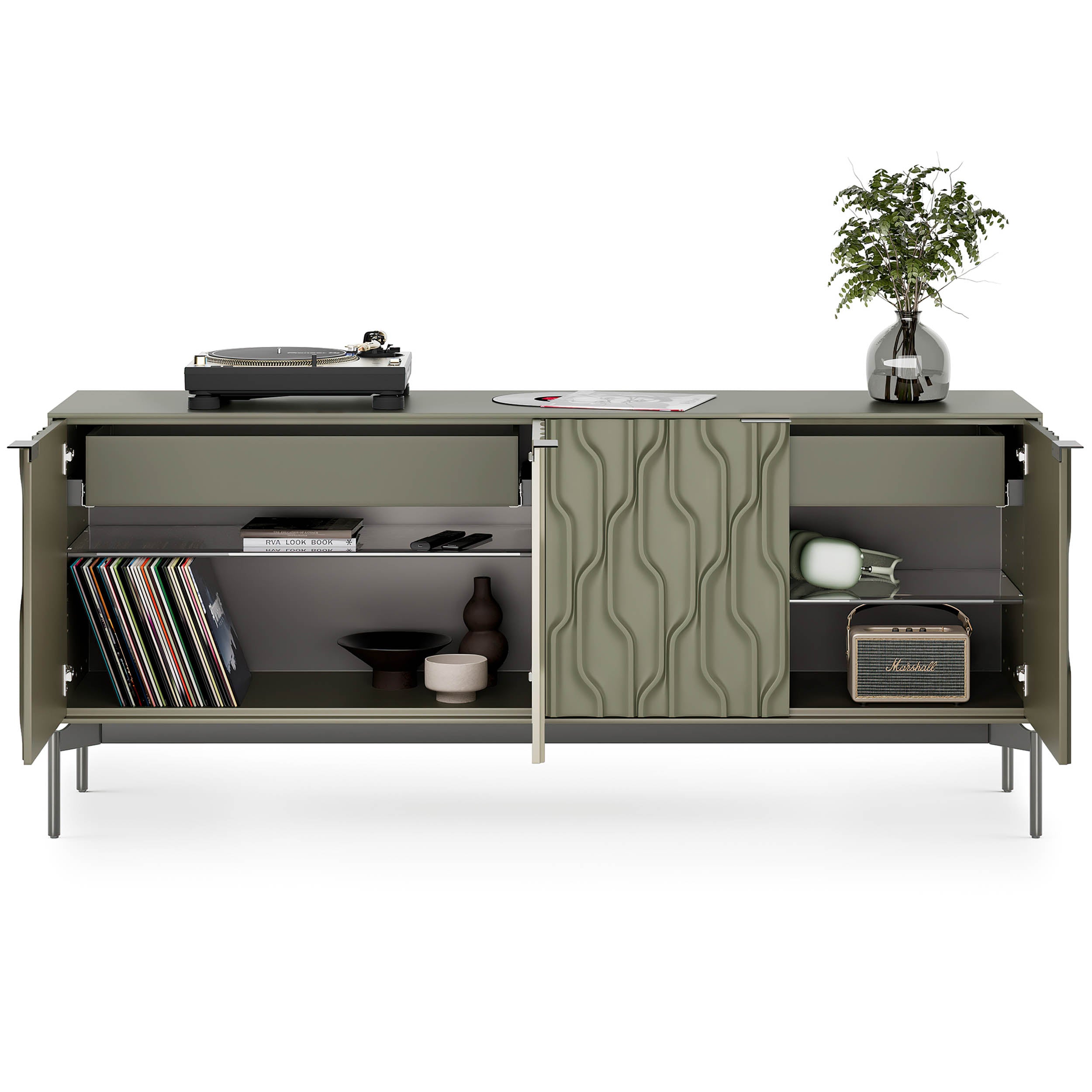 Mesa 7639, Moss/Brushed Carbon