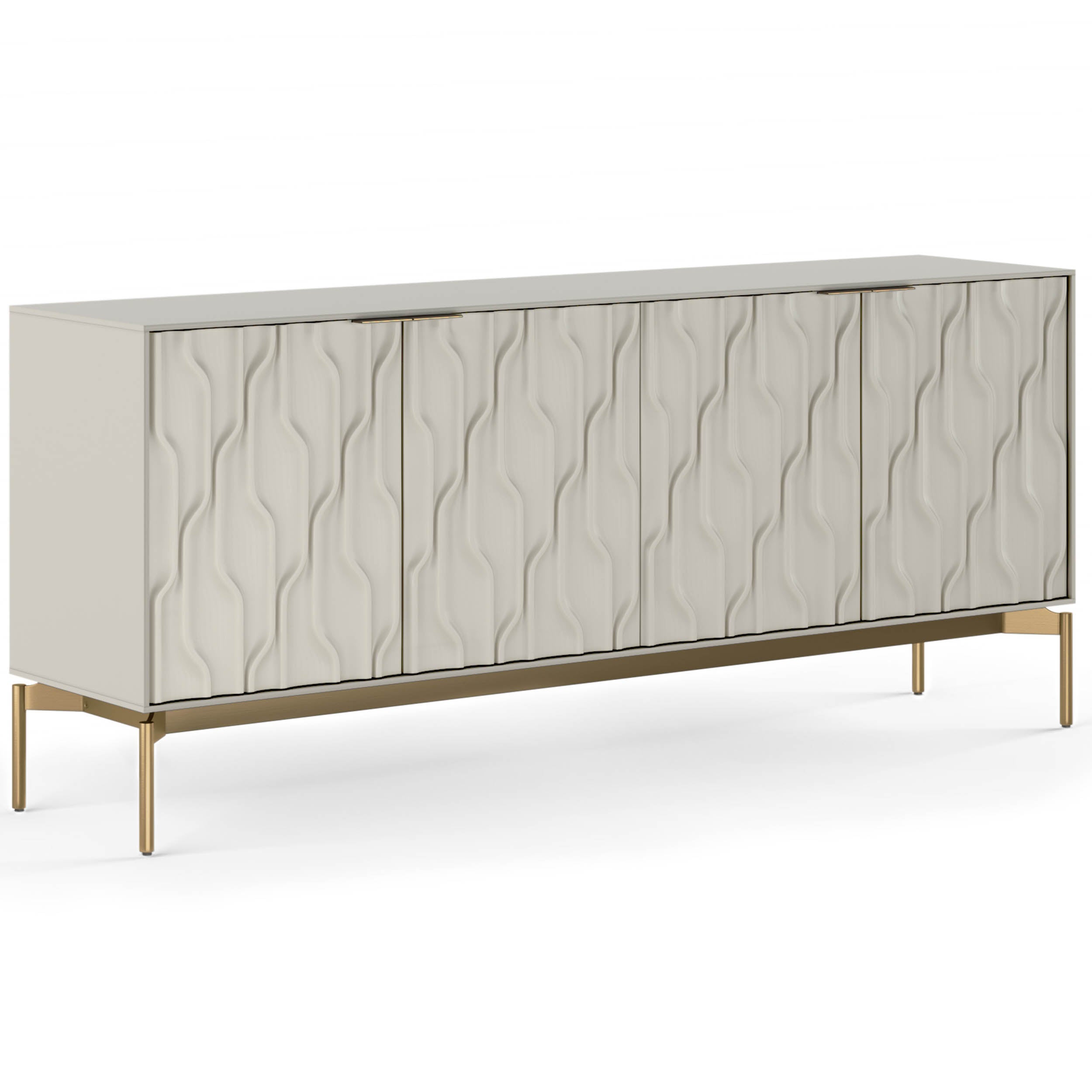 Mesa 7639, Stone/Brushed Brass
