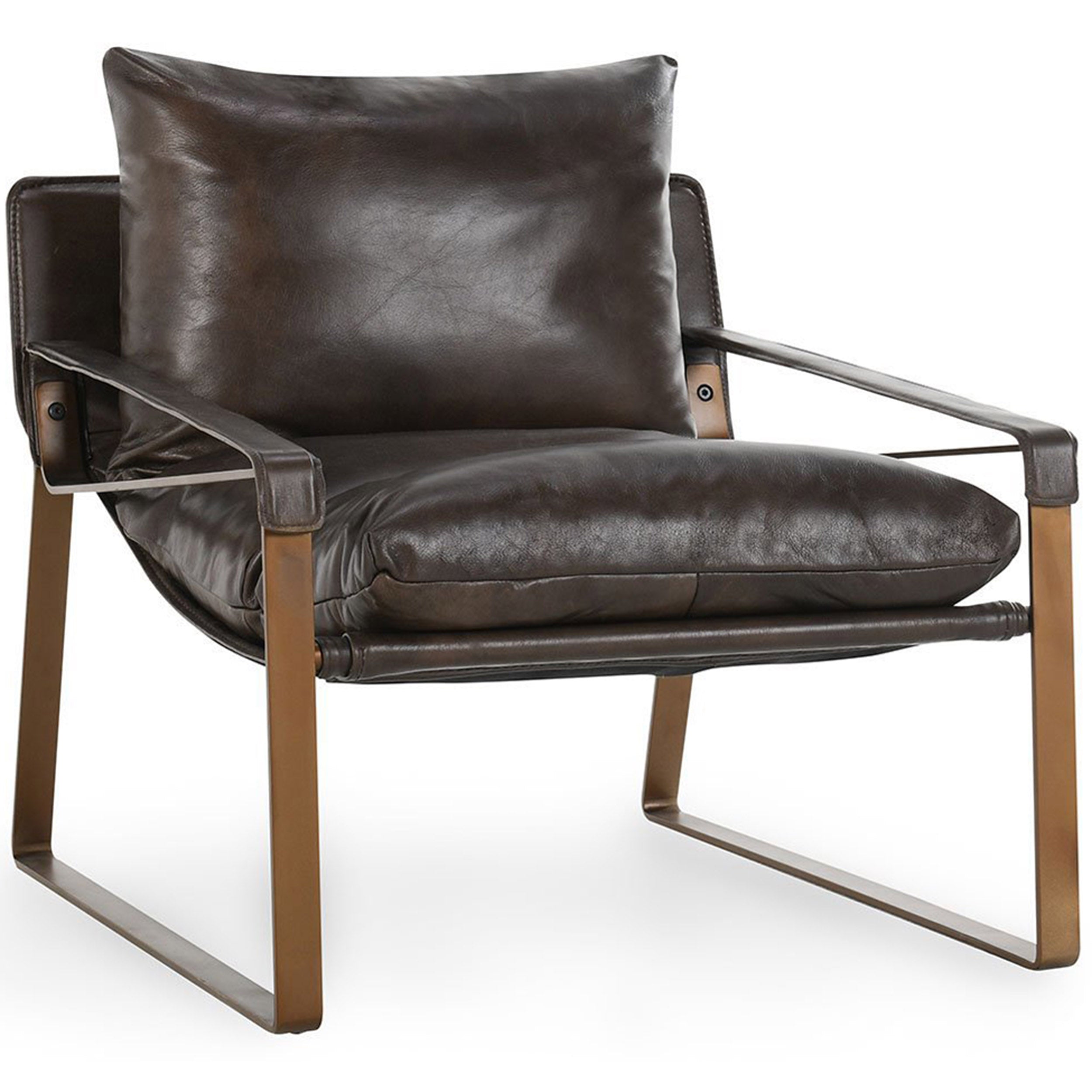 Morgan Accent Chair, Truffle Brown