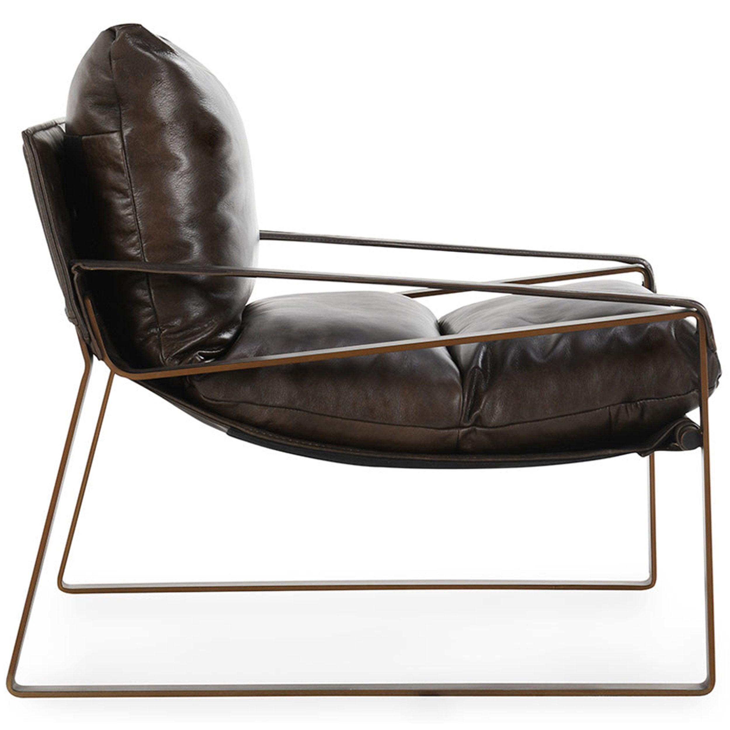 Morgan Accent Chair, Truffle Brown