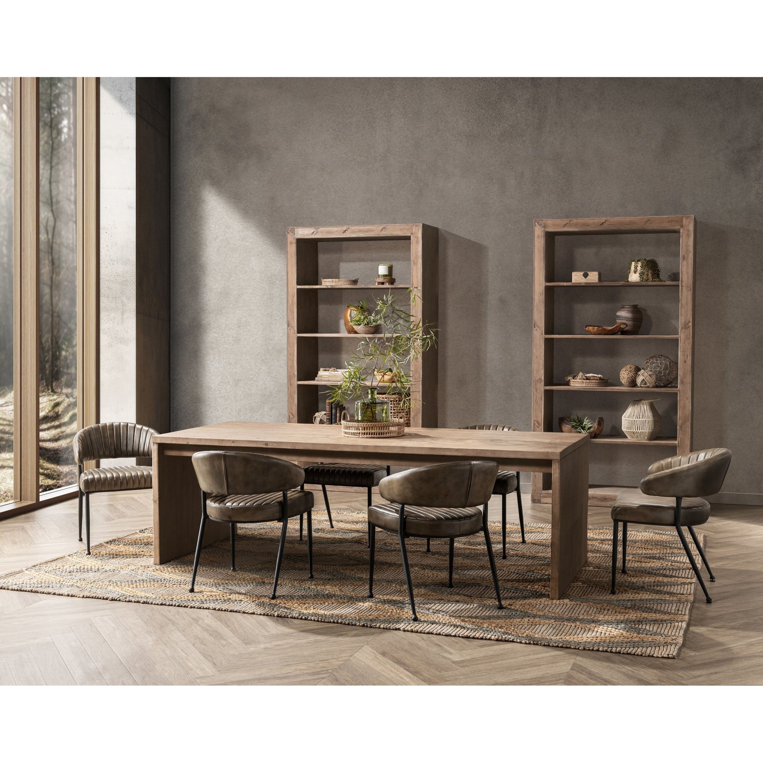 Nalani Dining Table, Natural