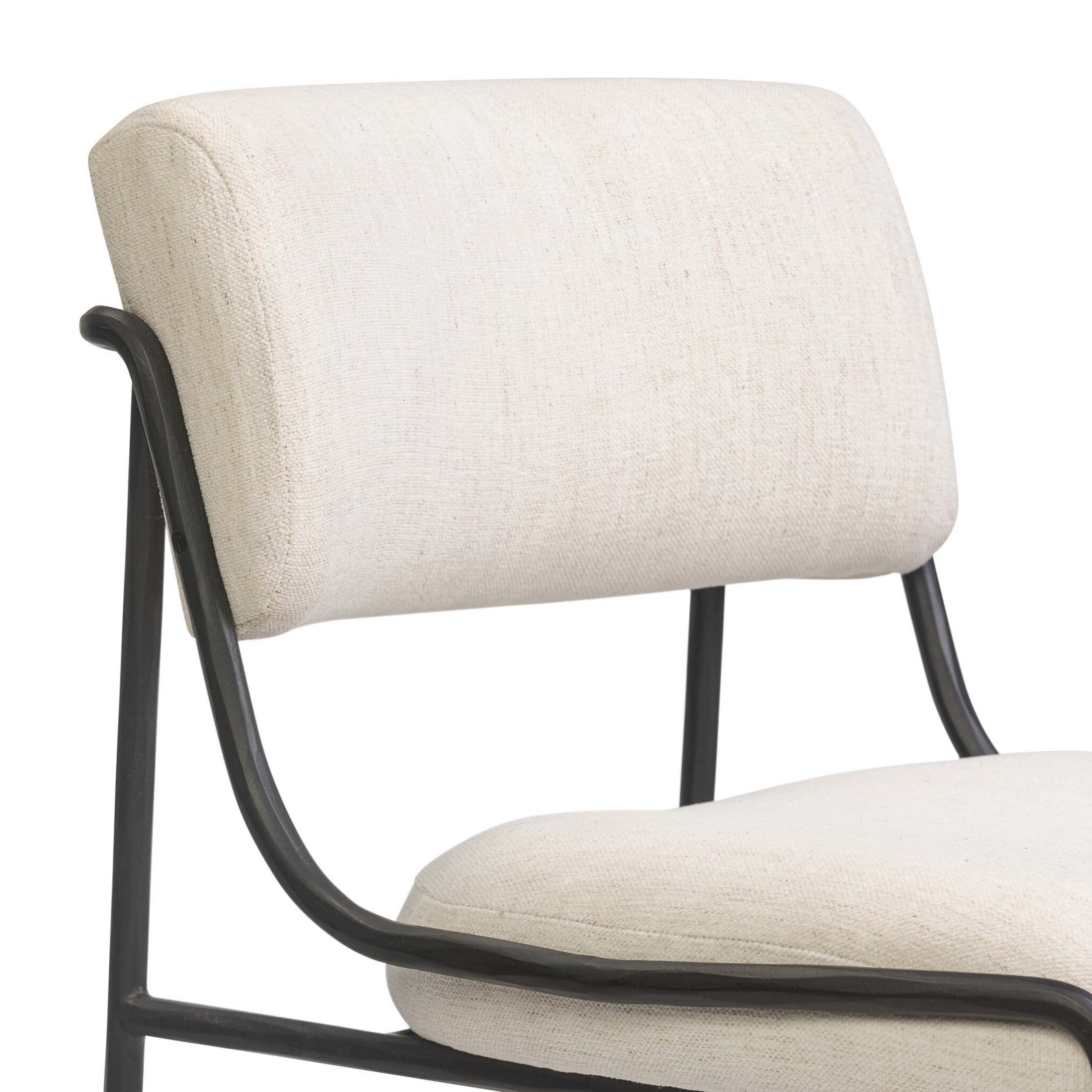 Nettie Dining Chair, Crypton Nomad Snow