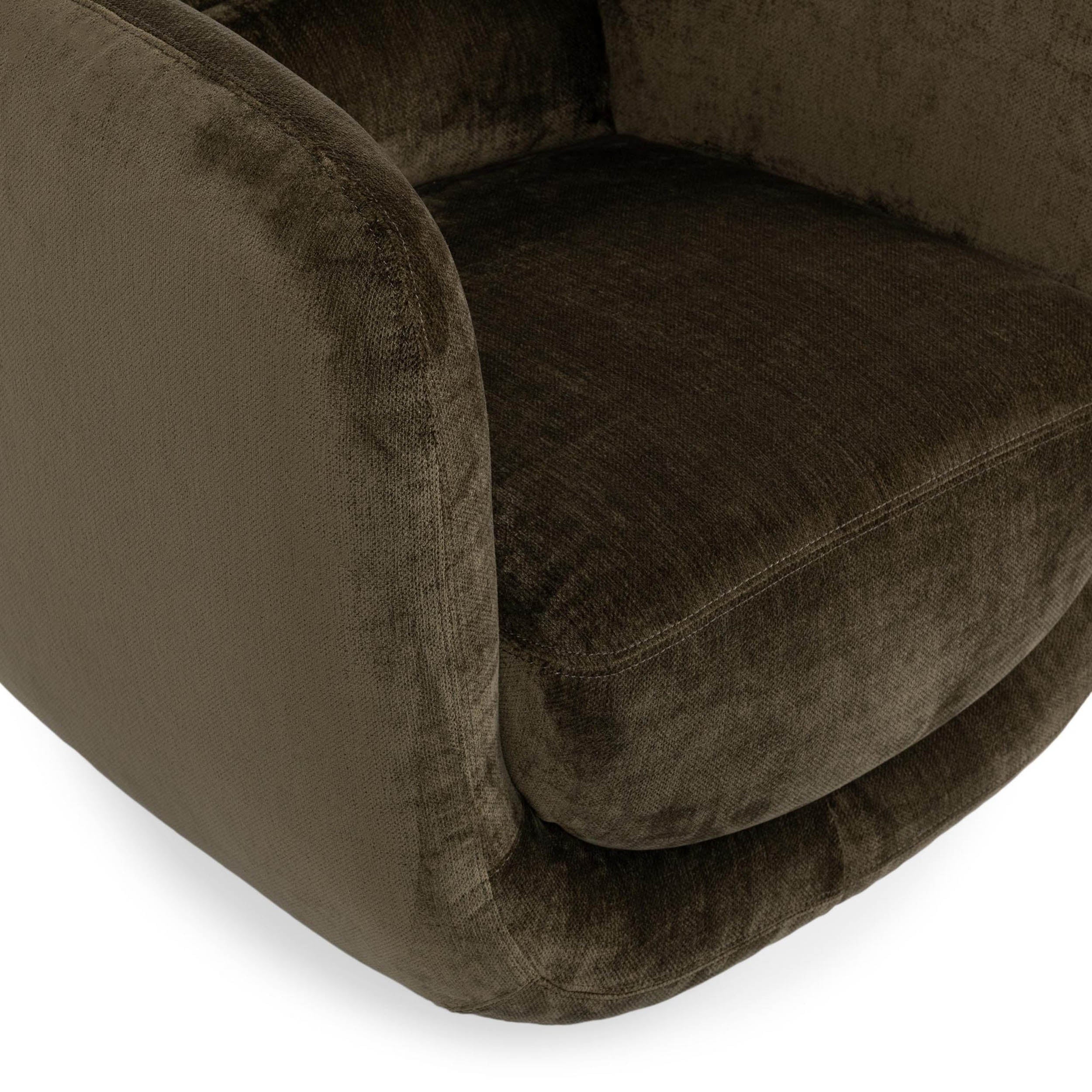 Nico Swivel Chair, Olive