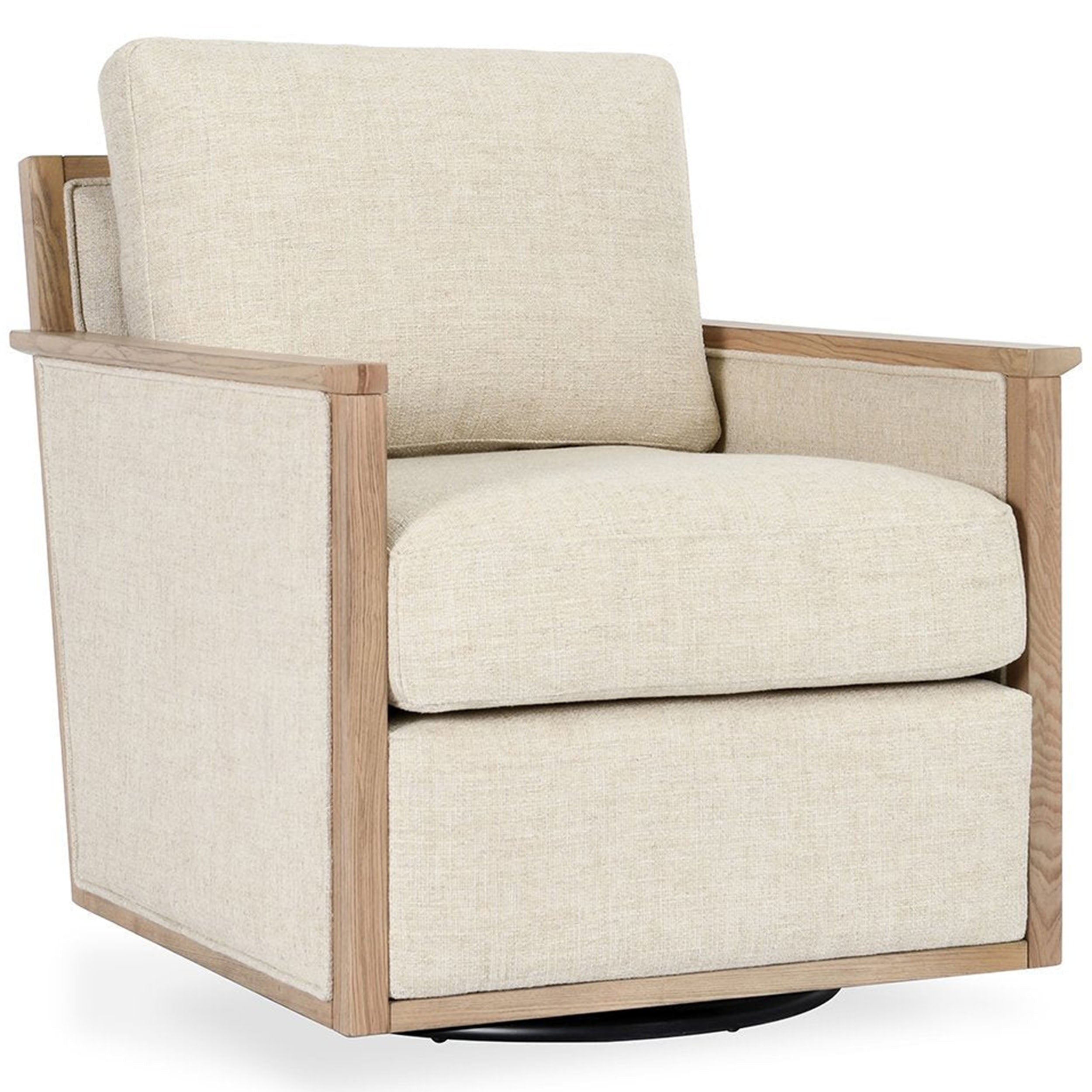 Norman Swivel Chair, Natural