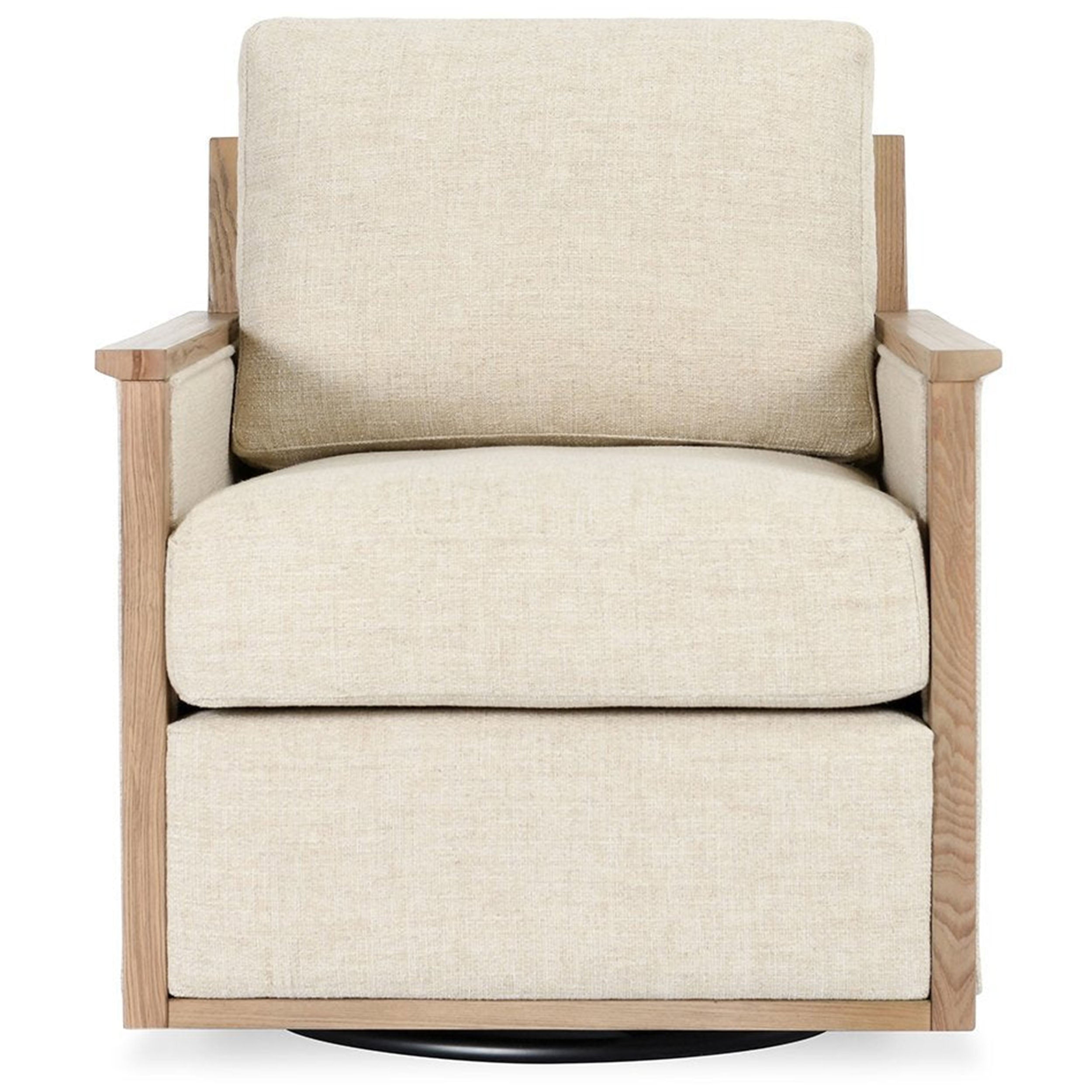 Norman Swivel Chair, Natural
