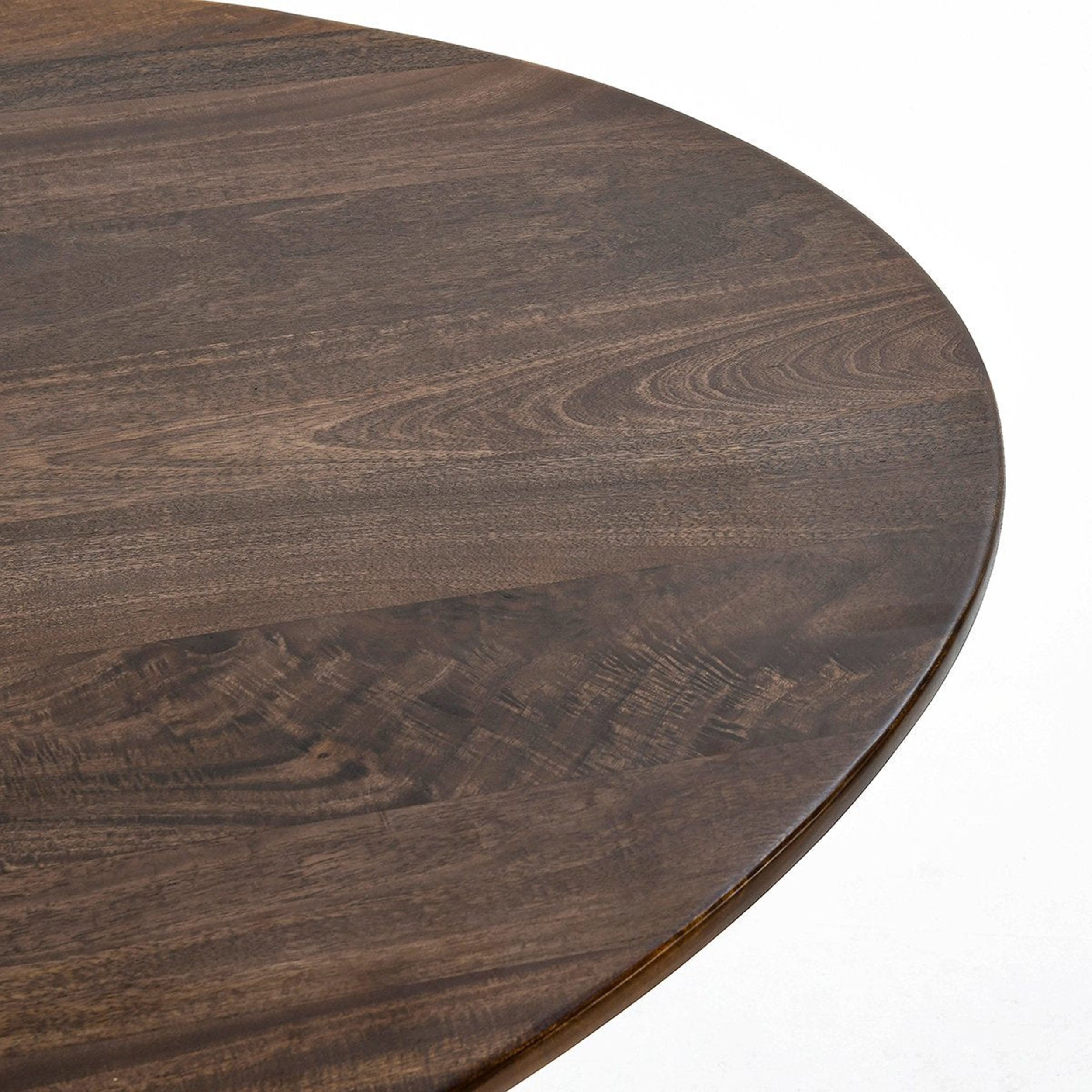 Norwood Oval Dining Table, Bark Brown