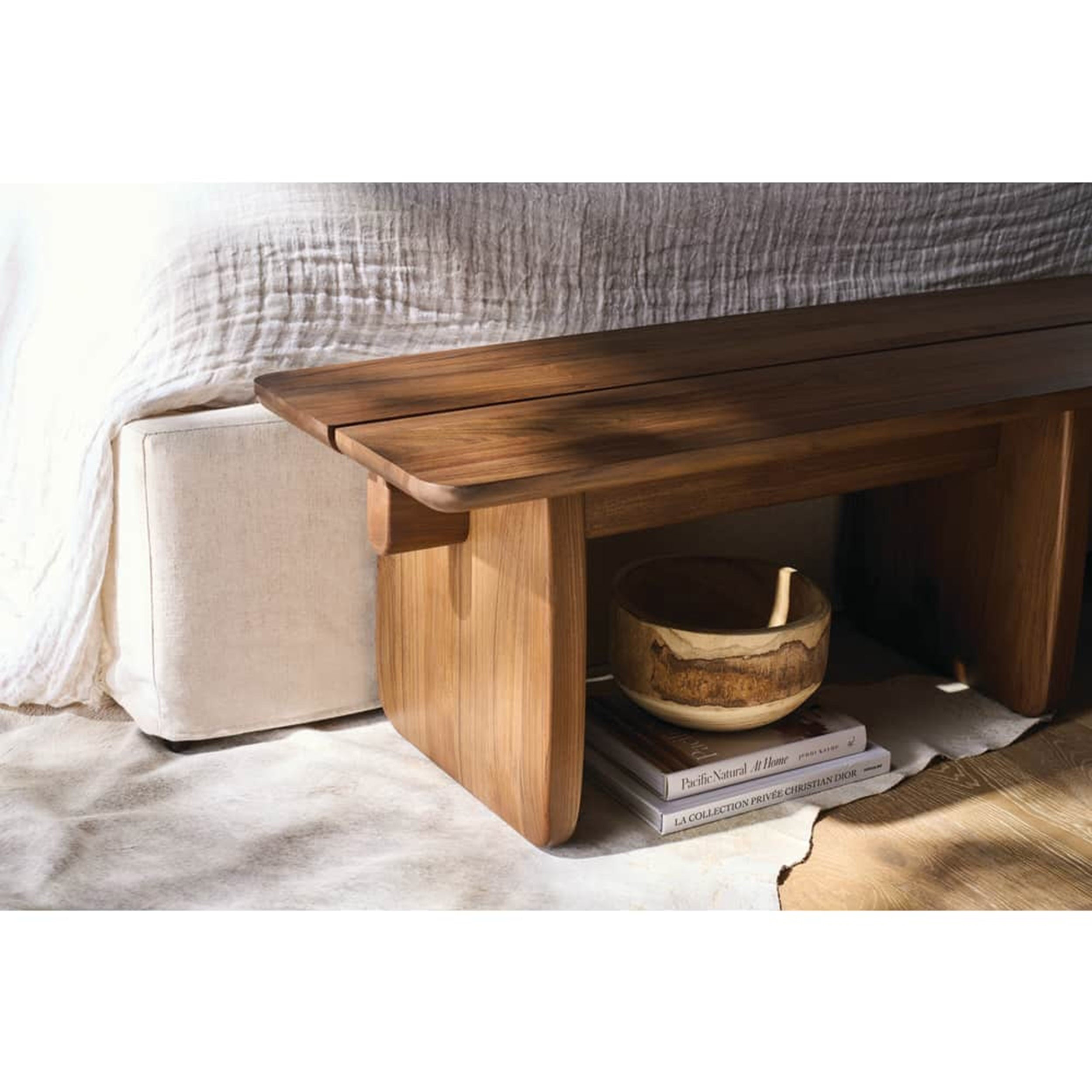 Nova Rectangle Bench, Caraway