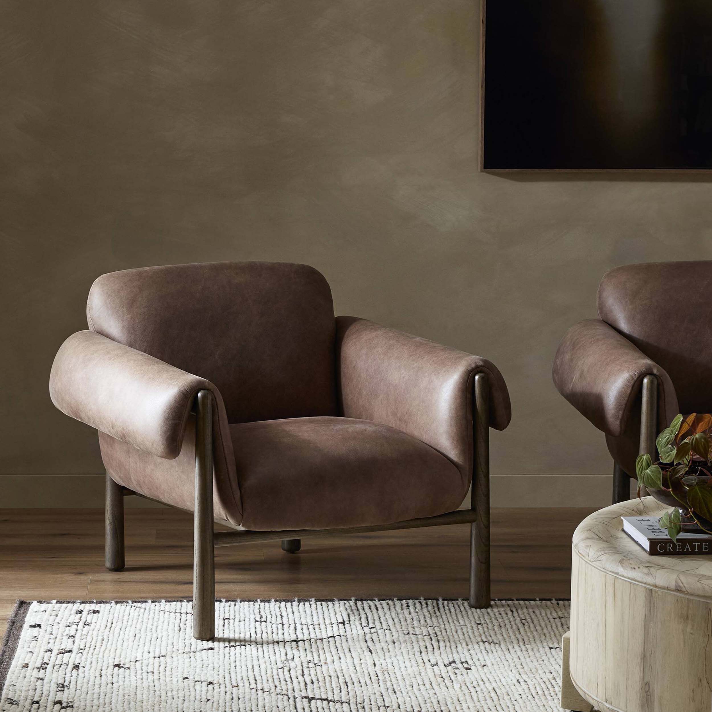 Olia Chair, Palermo Cigar