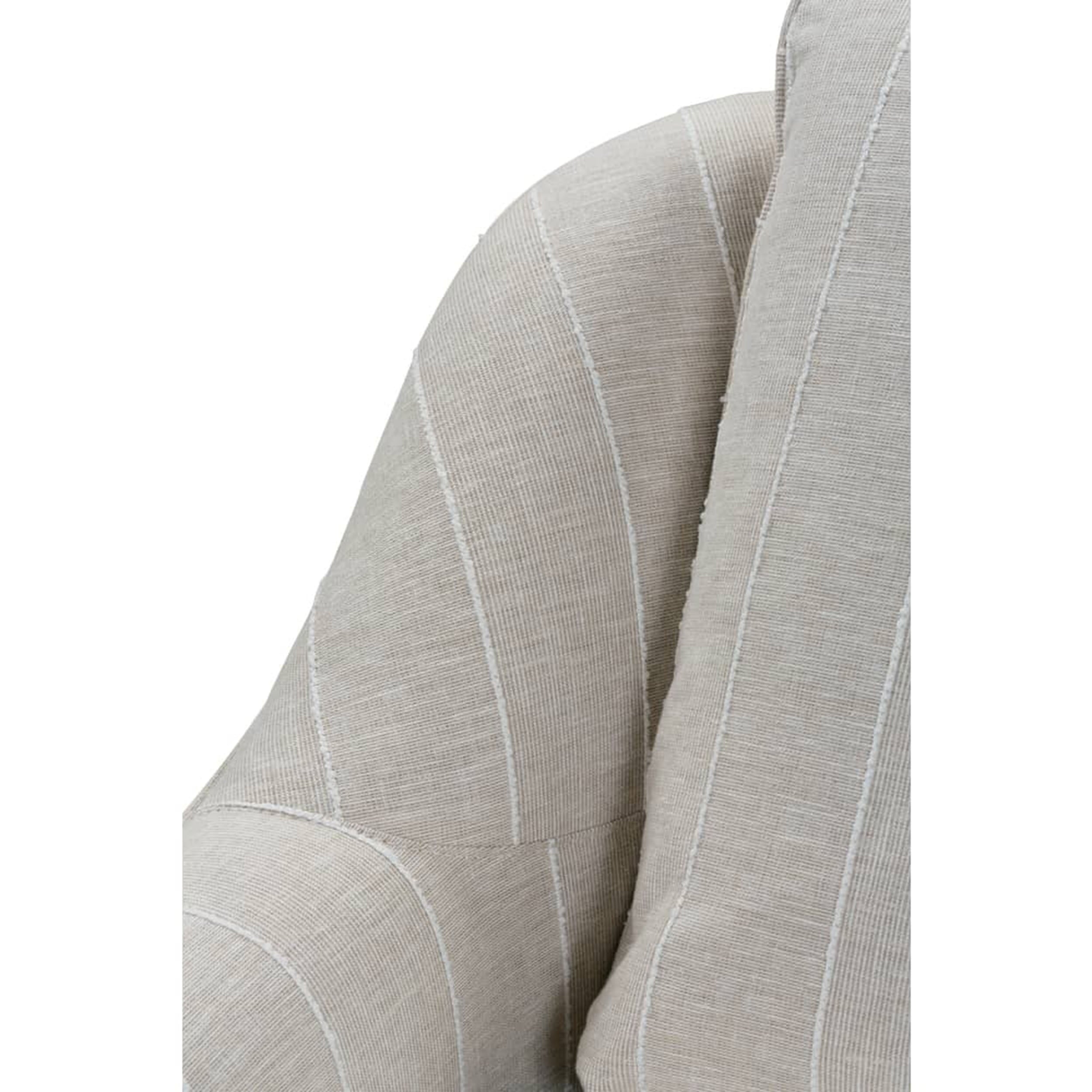 Quick Ship Hollins Swivel Chair, Grey
