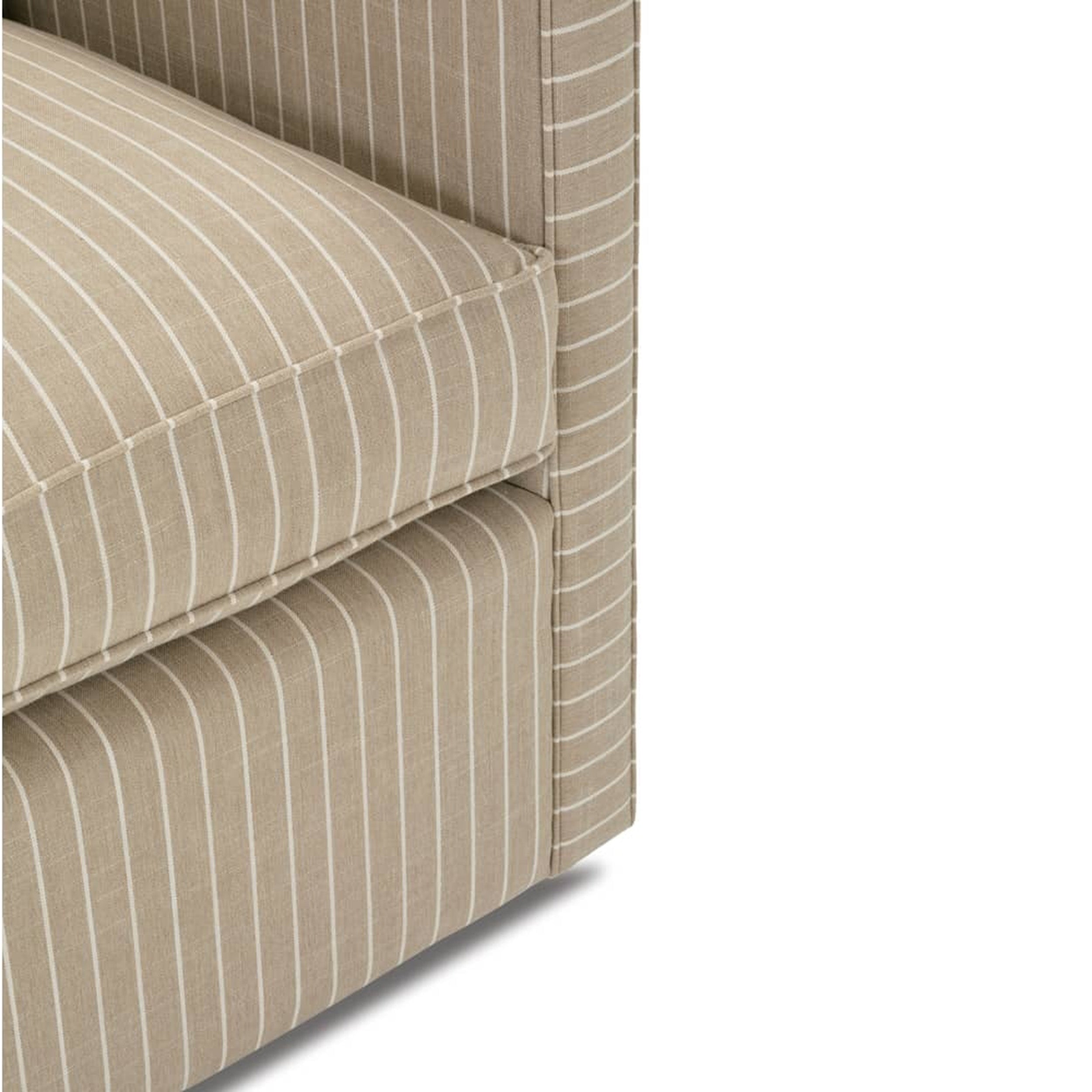 Quick Ship Rothko Swivel Chair, Beige