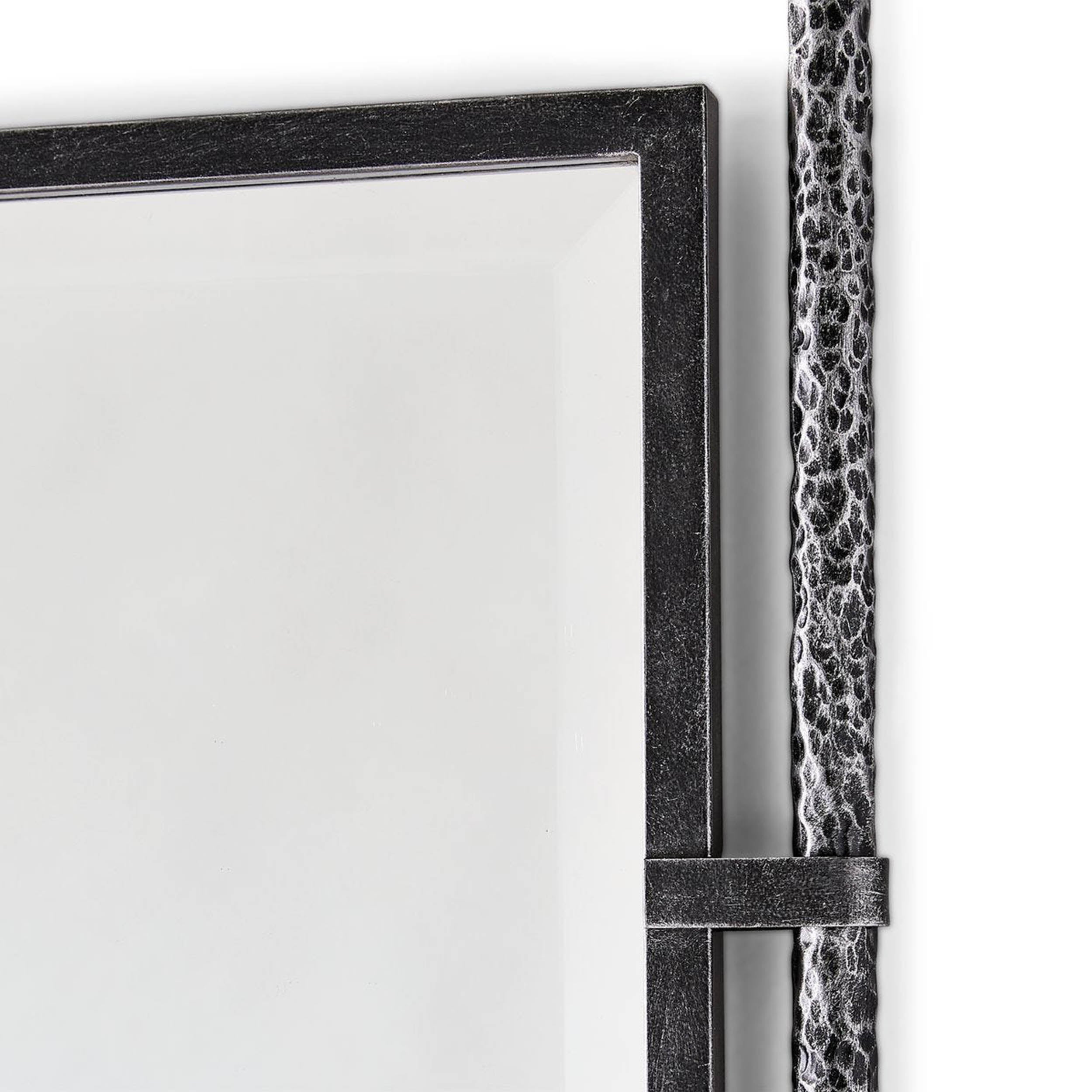 Lean On Me Floor Mirror, Black