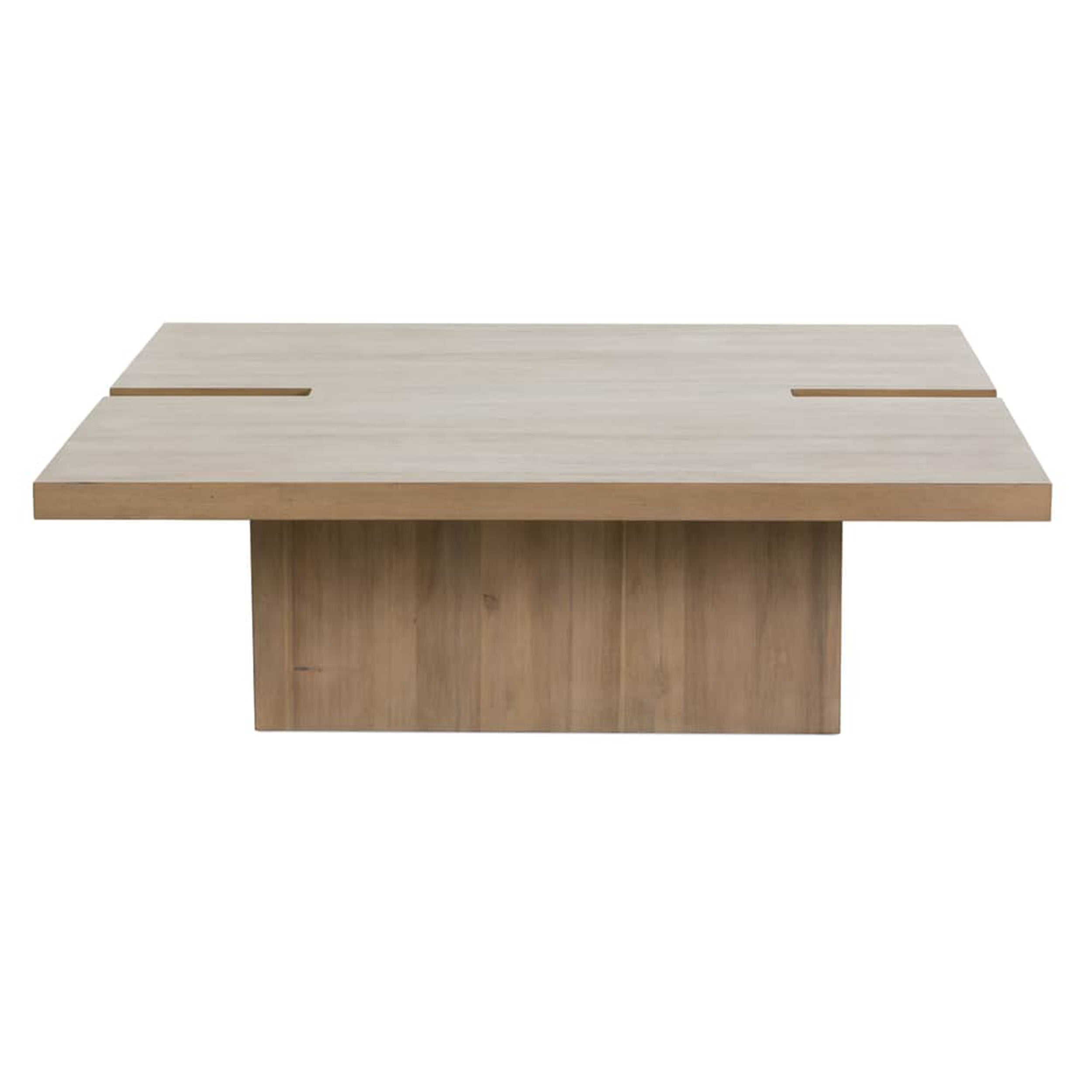 Theory Square Cocktail Table, Fawn