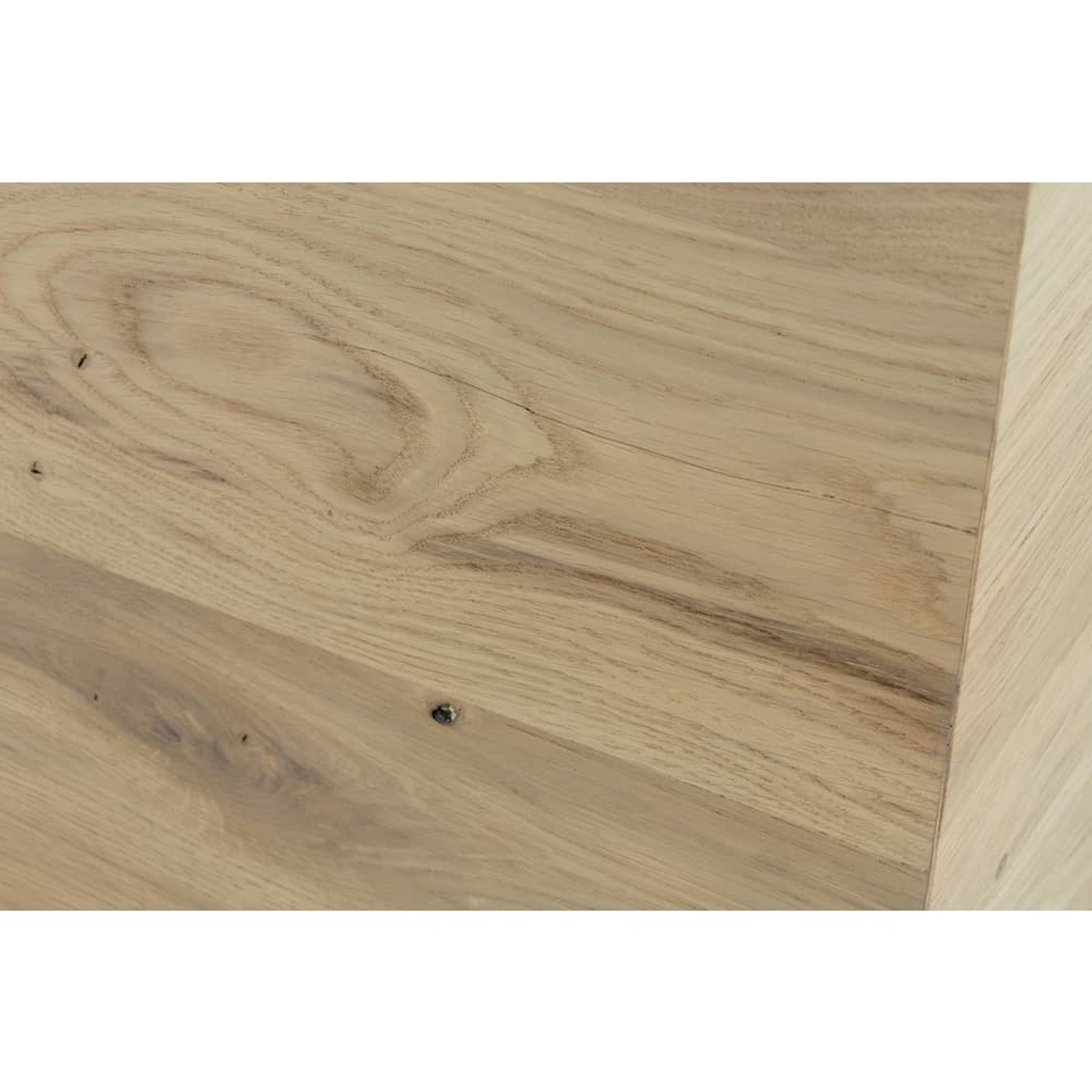 Indira Rectangle End Table, Vintage Oak