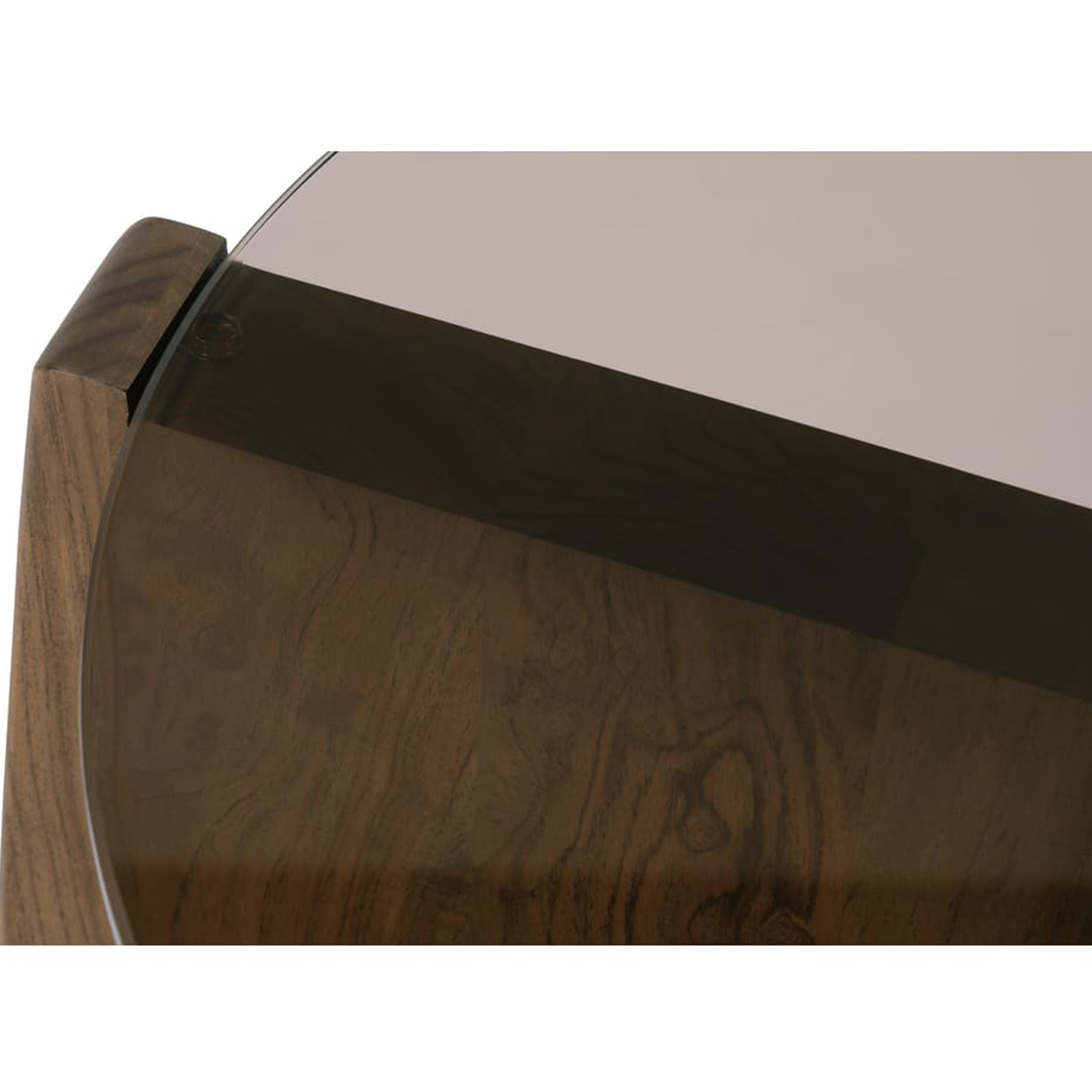 Nova Round End Table, Caraway