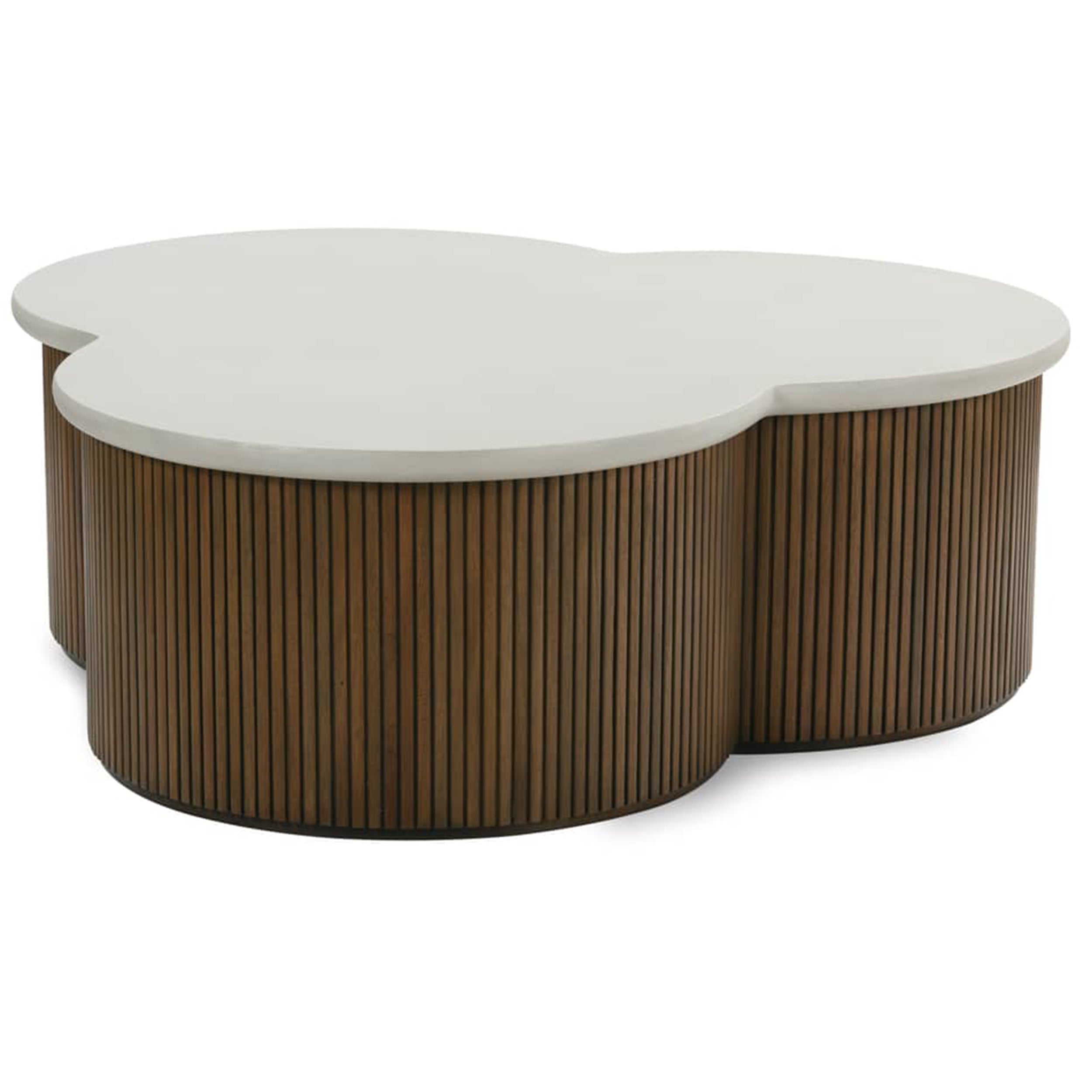 Kindred Fossil Cocktail Table, Sesame
