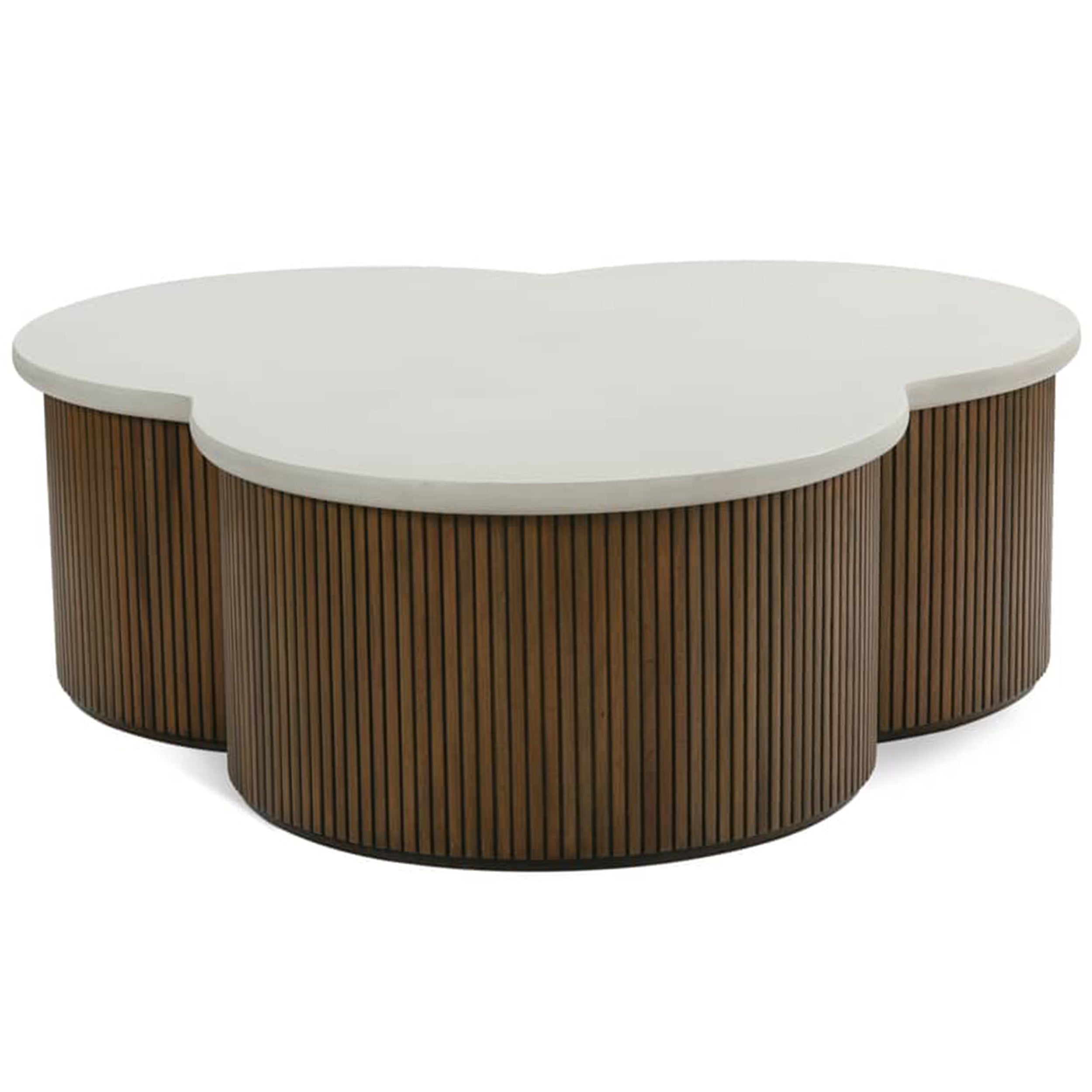 Kindred Fossil Cocktail Table, Sesame