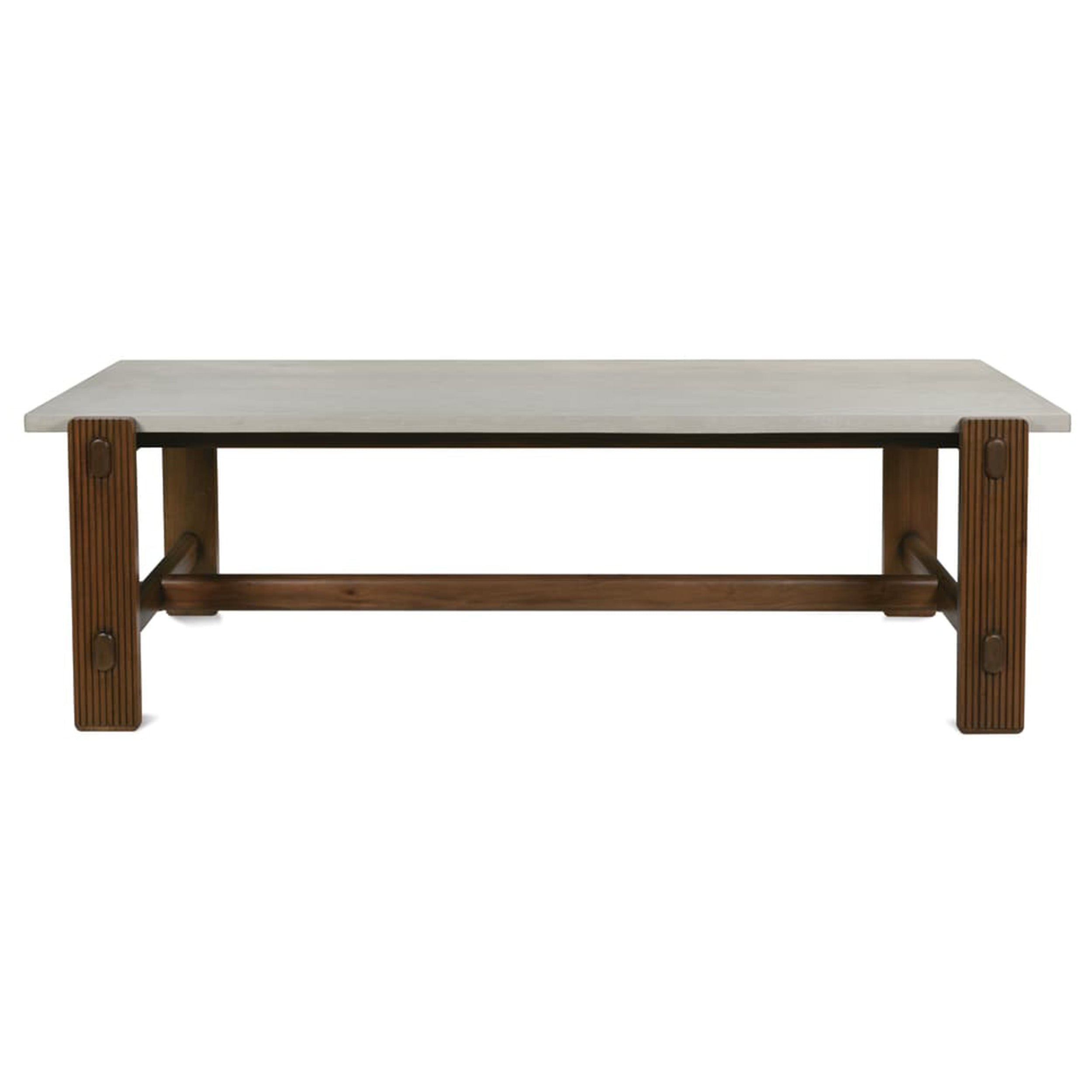 Kindred Rectangle Dining Table - Mineral Top, Sesame