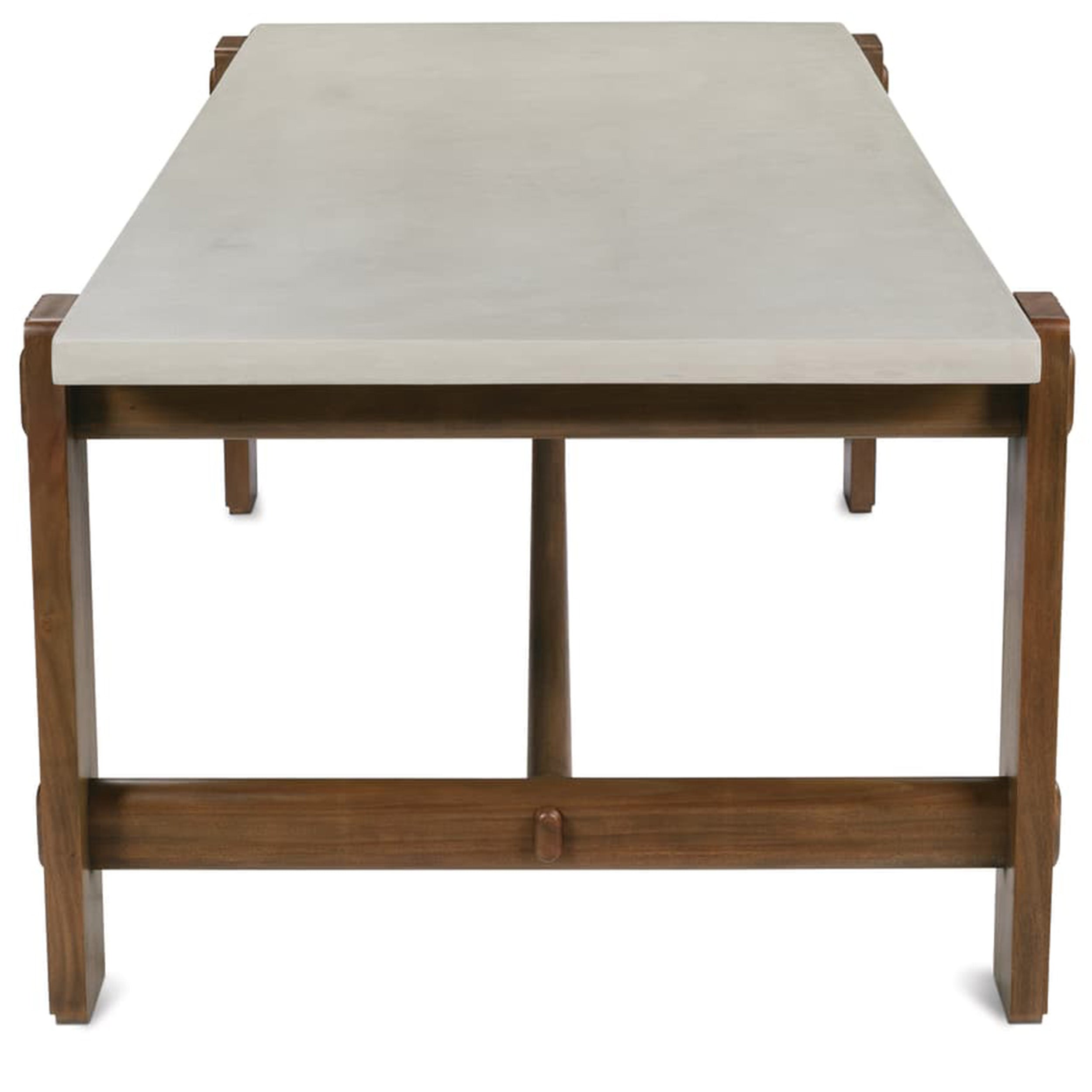 Kindred Rectangle Dining Table - Mineral Top, Sesame