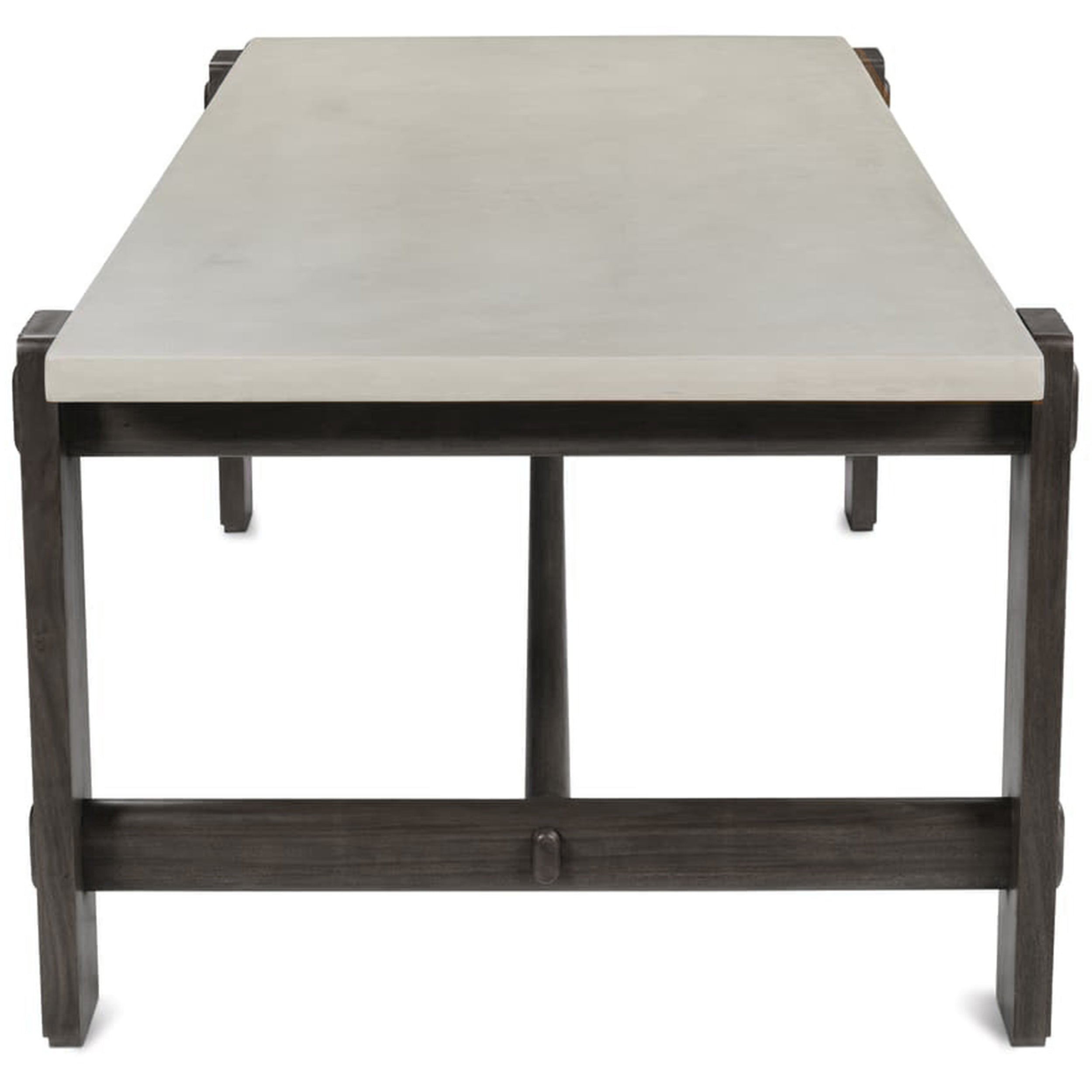 Kindred Rectangle Dining Table - Mineral Top, Godiva