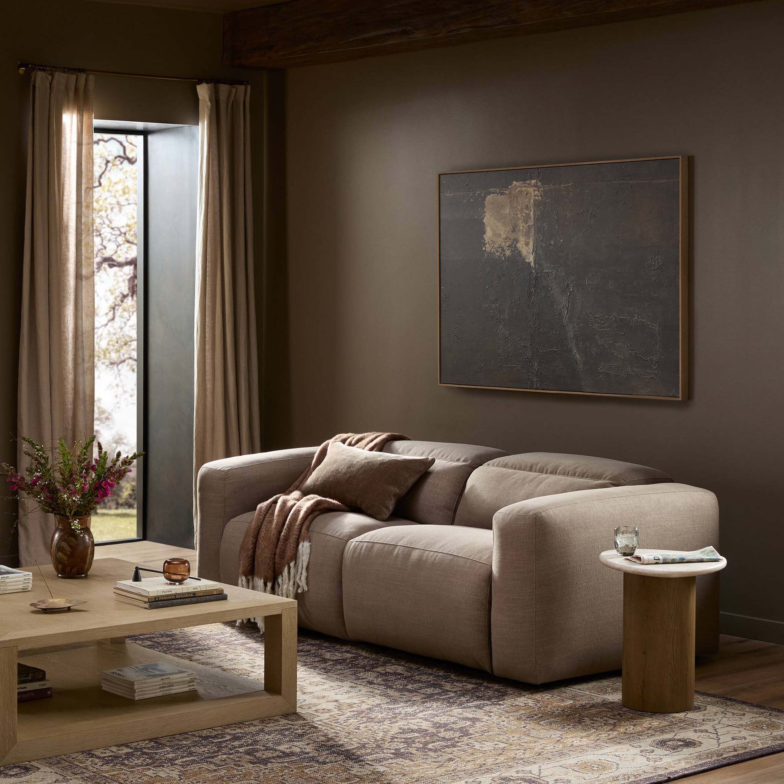 Radley Power Recline- 2 pc Sectional, Nomad Taupe