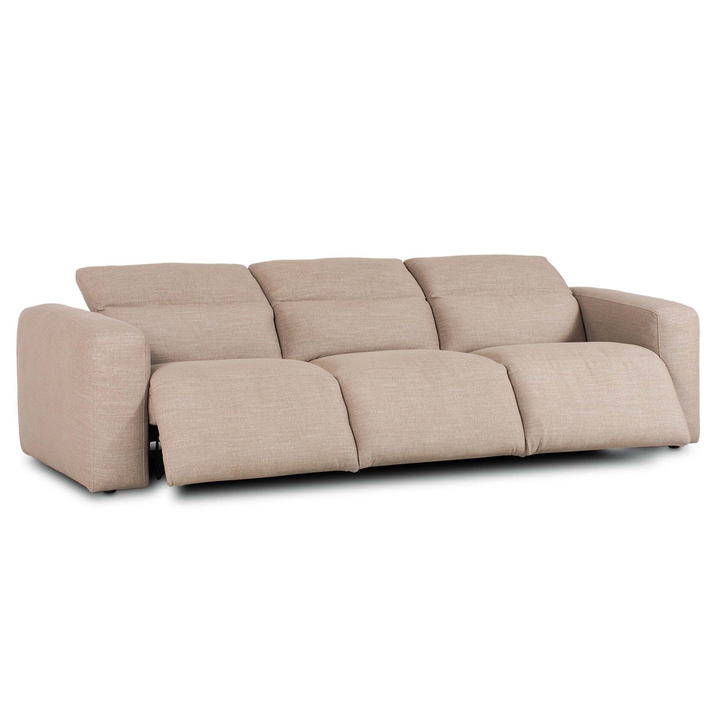 Radley Power Recline- 3 pc Sectional, Nomad Taupe