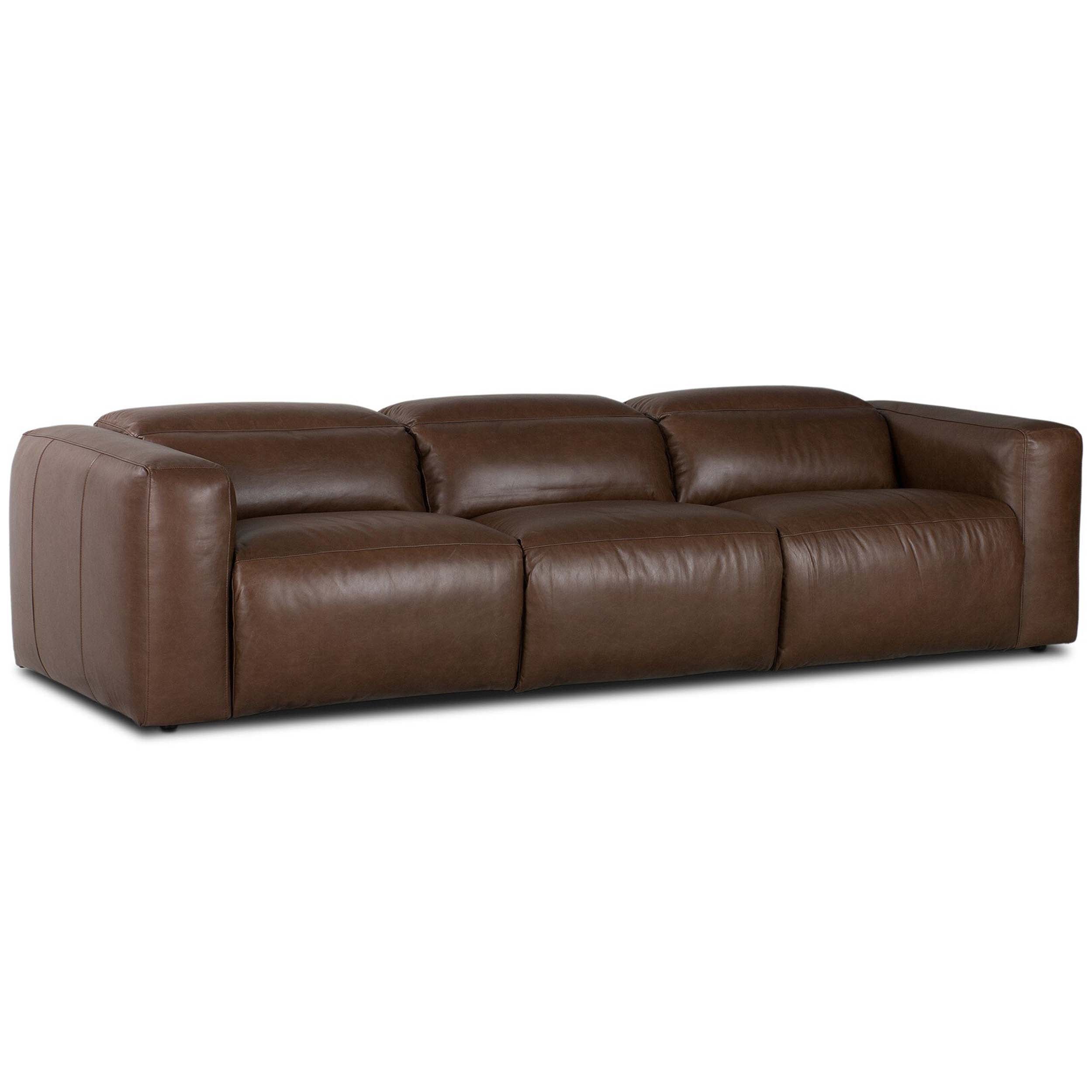 Radley Power Recline- 3 pc Sectional, Sonoma Coco