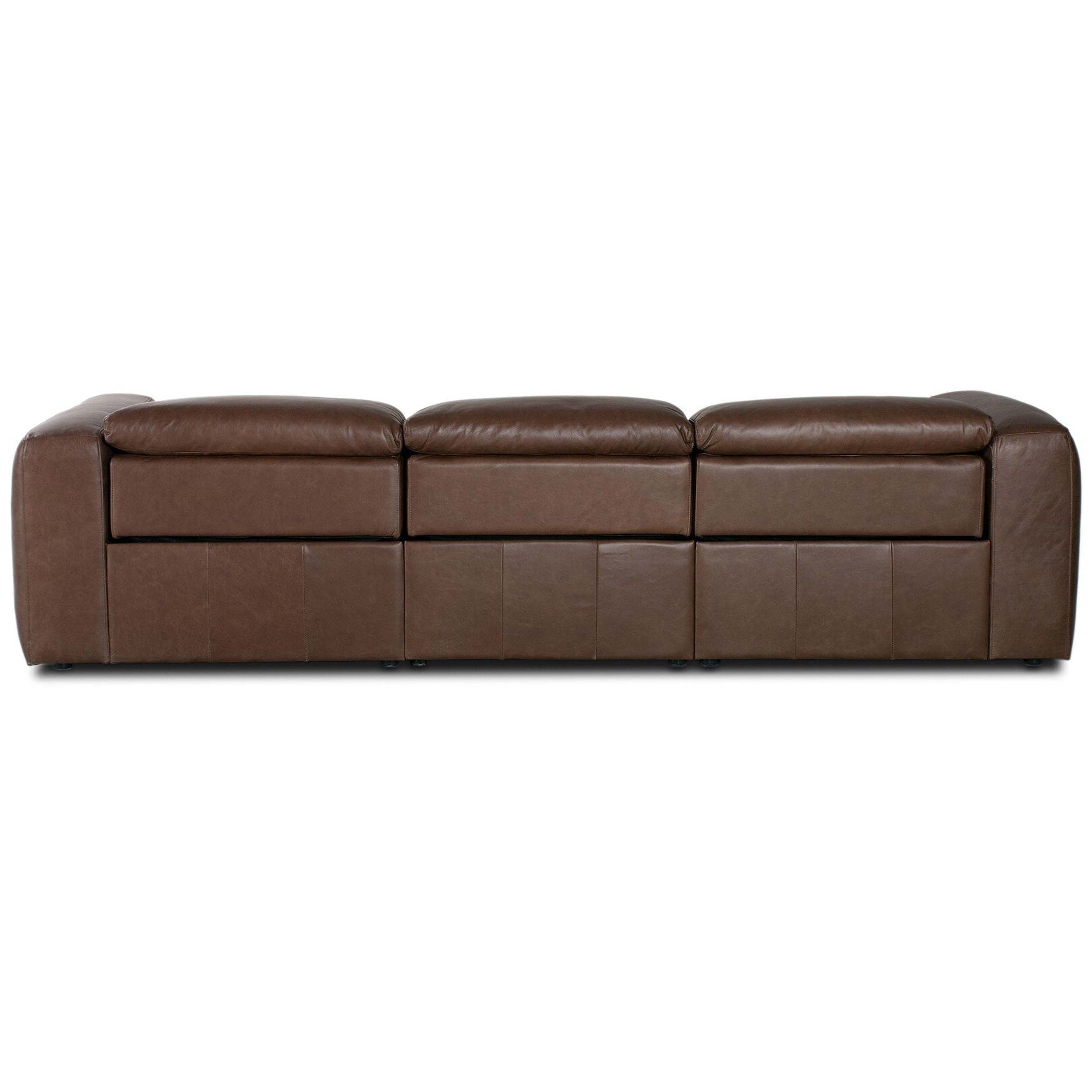 Radley Power Recline- 3 pc Sectional, Sonoma Coco