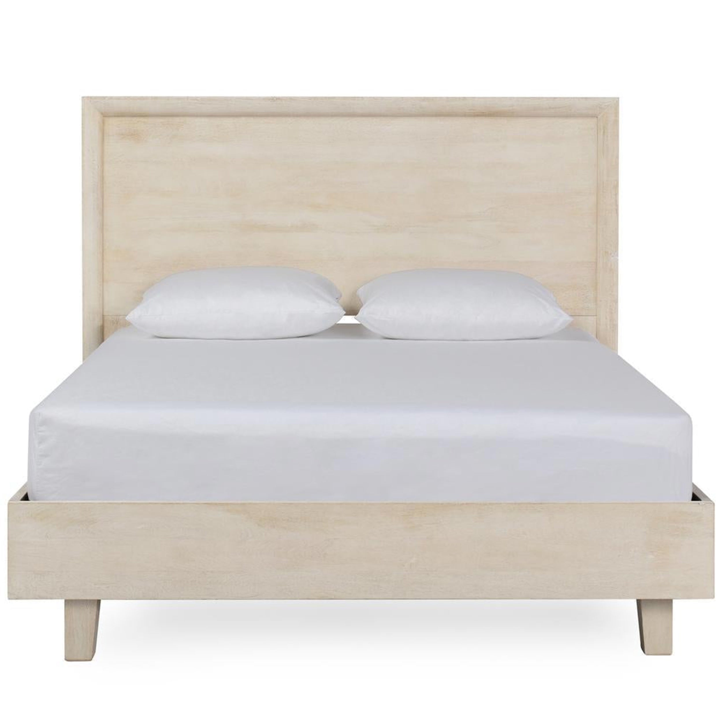 Reese Wood Bed, Seashell White