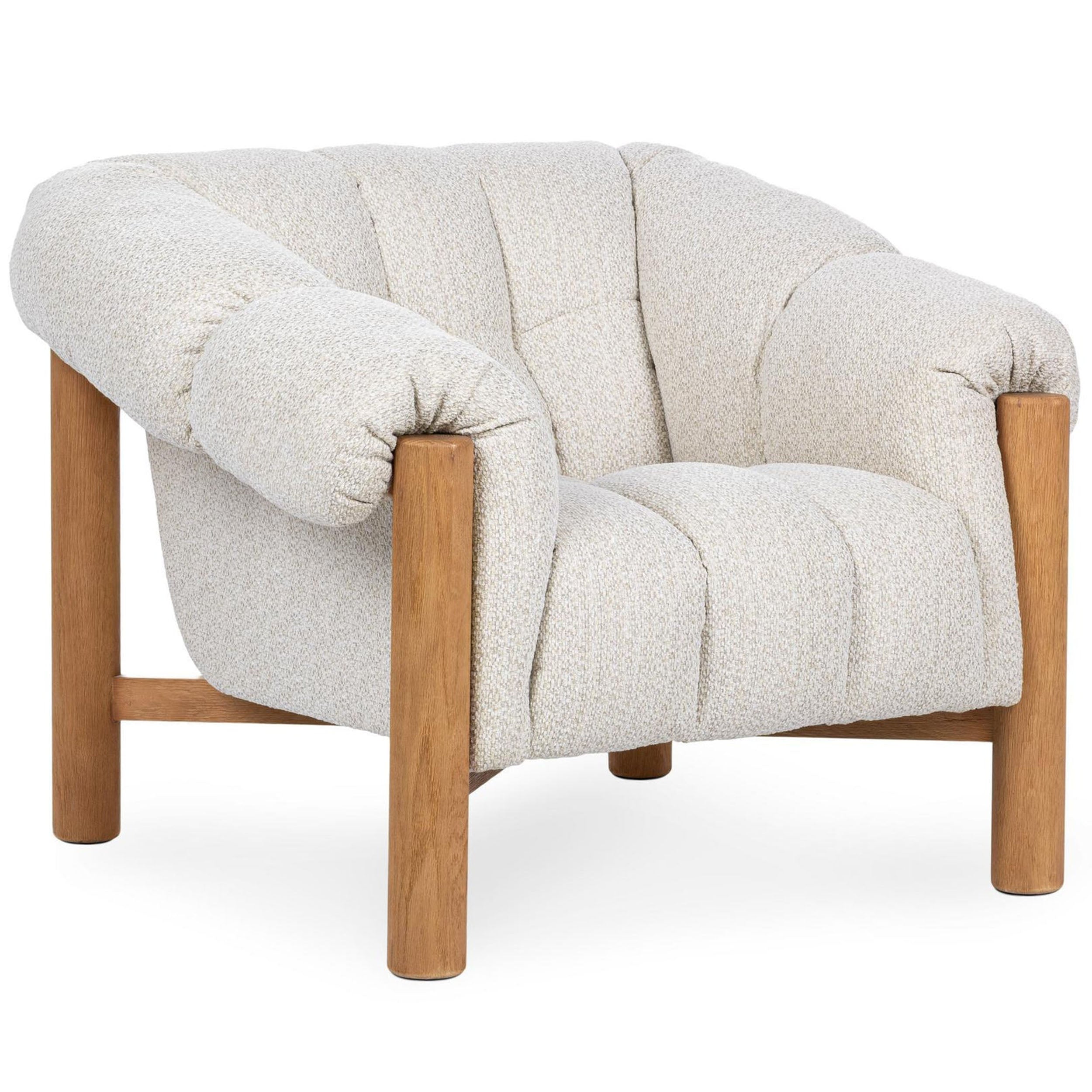 Sansa Accent Chair, Cream
