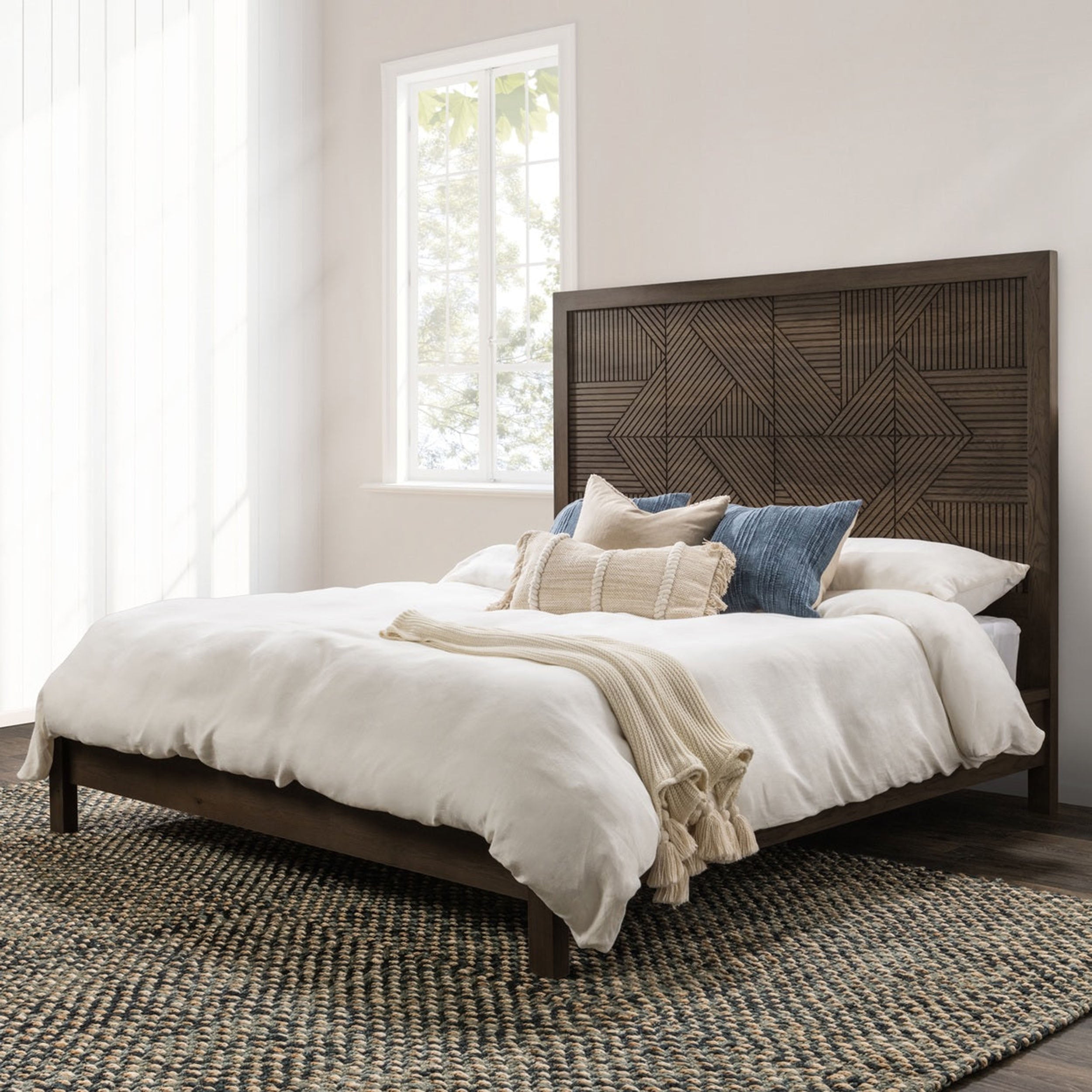 Santa Clara Bed, Toasted Brown