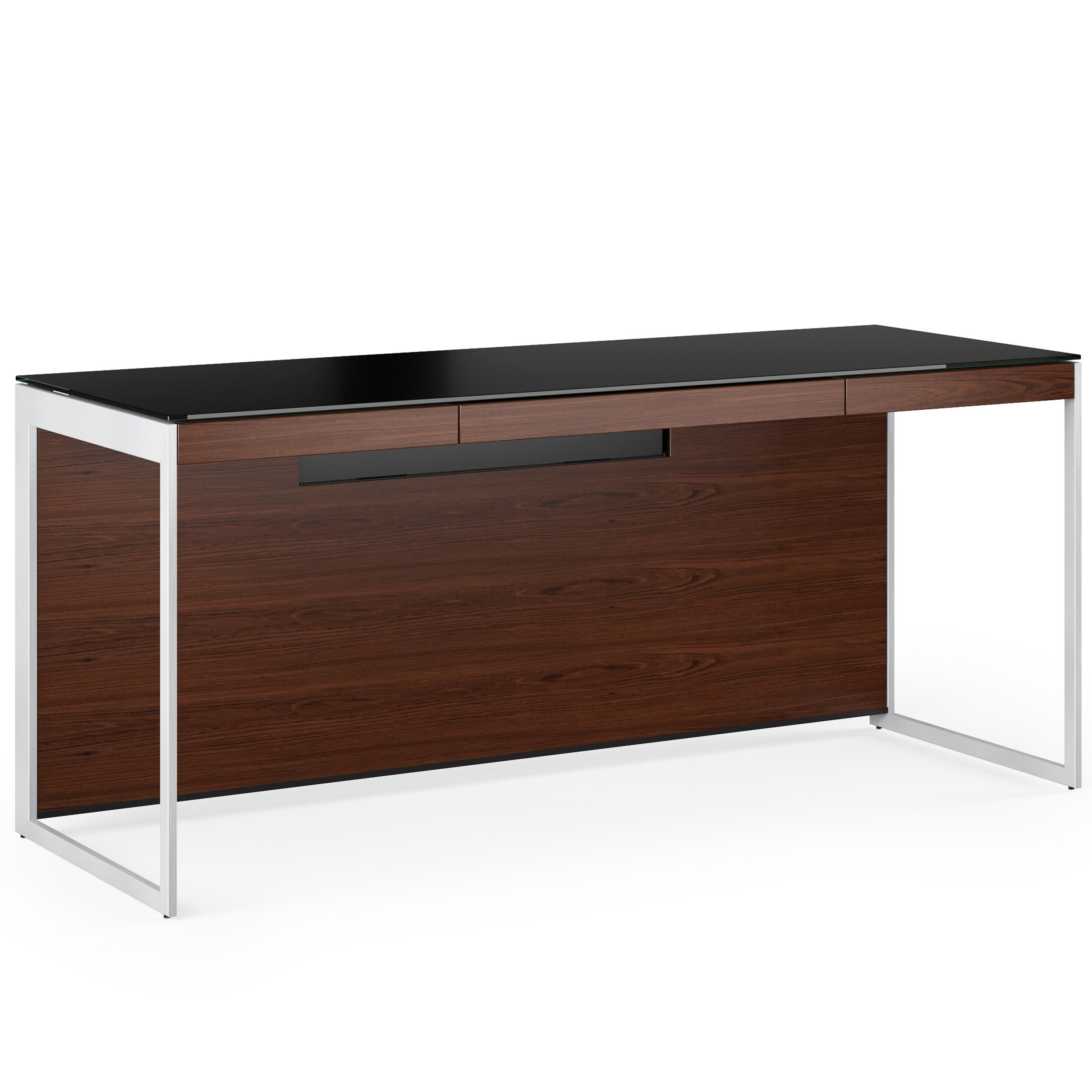 Sequel 20 6101, Chocolate Stained Walnut/Satin Nickel