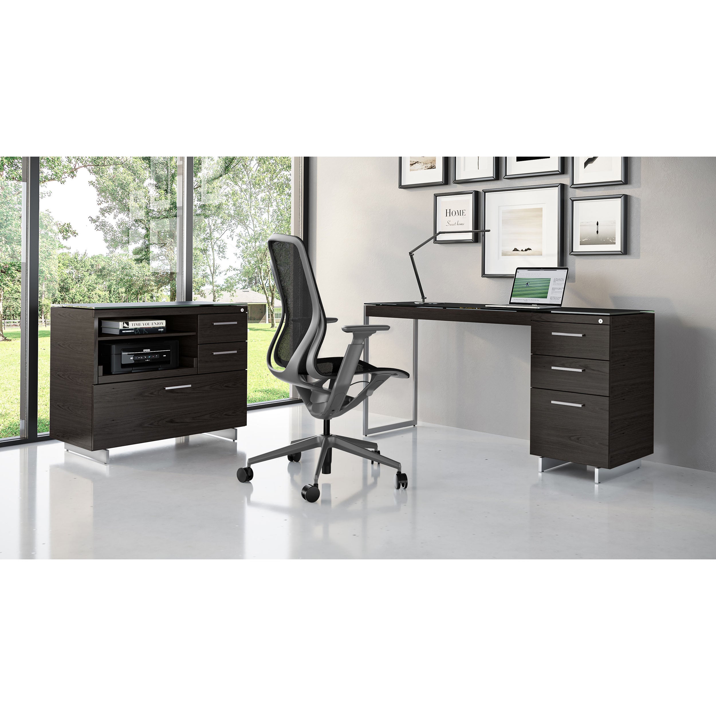 Sequel 20 6114, Charcoal Stained Ash/Satin Nickel