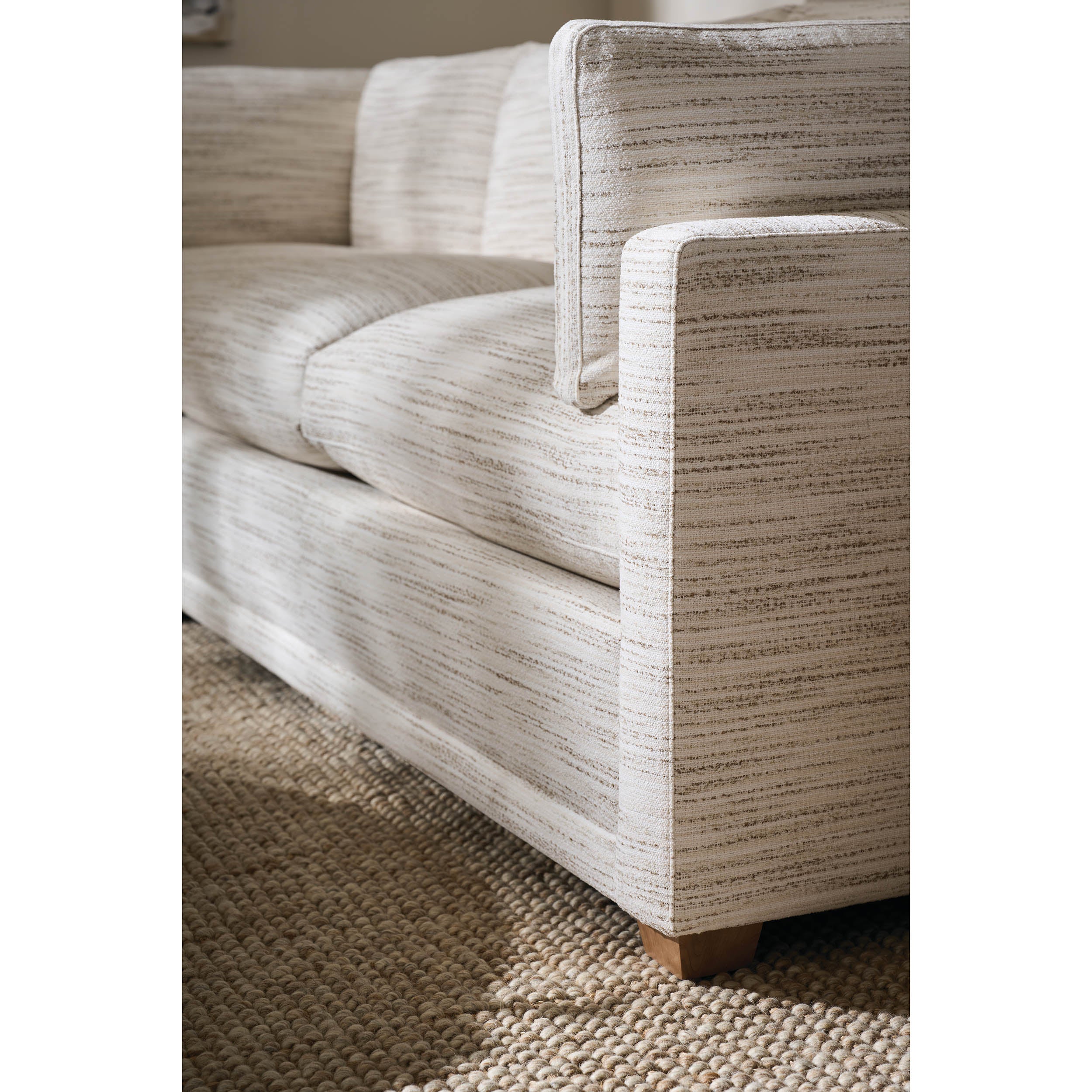 Sylvie Quick Ship 2-Piece Sectional, Beige