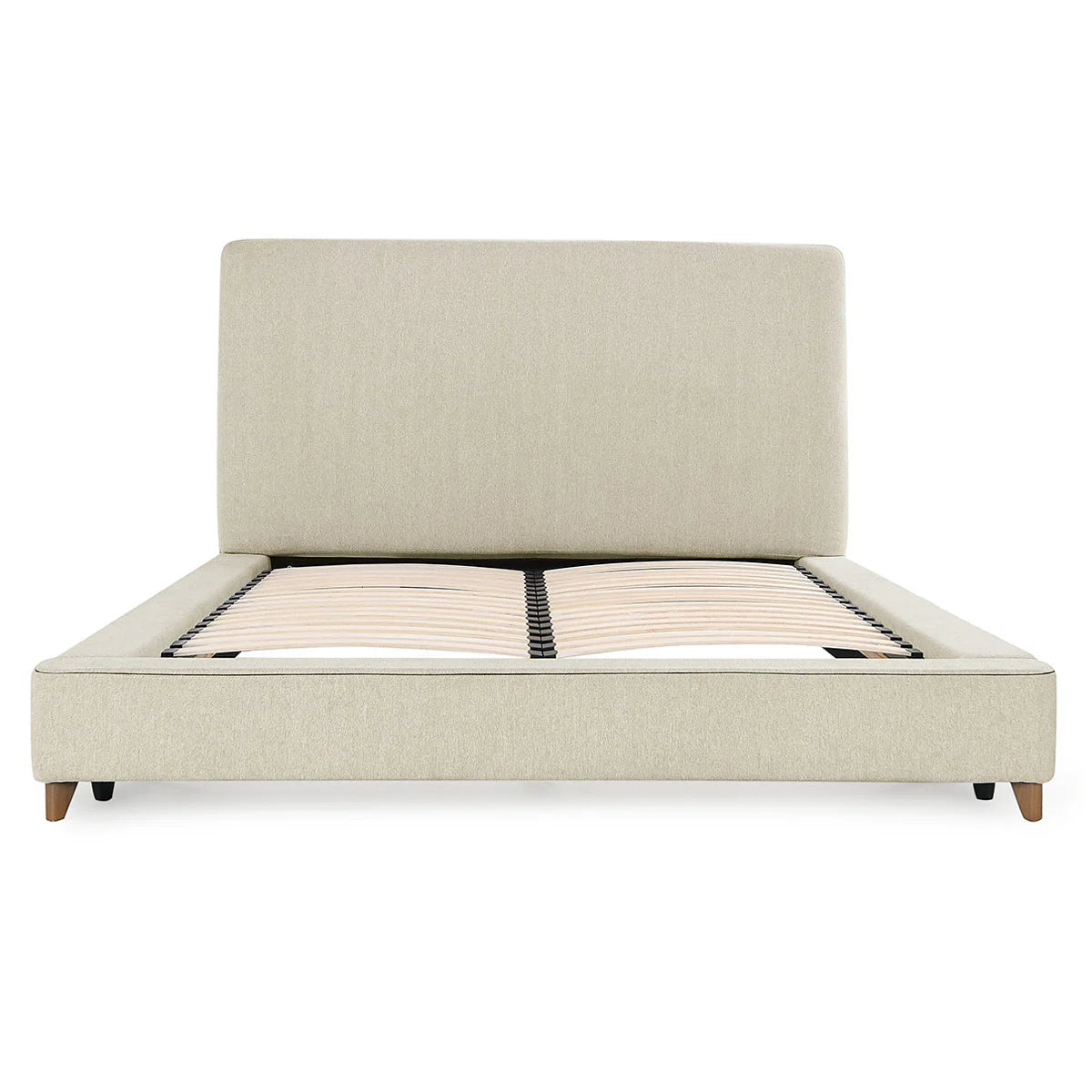 Tate Upholstered Bed, Oatmeal