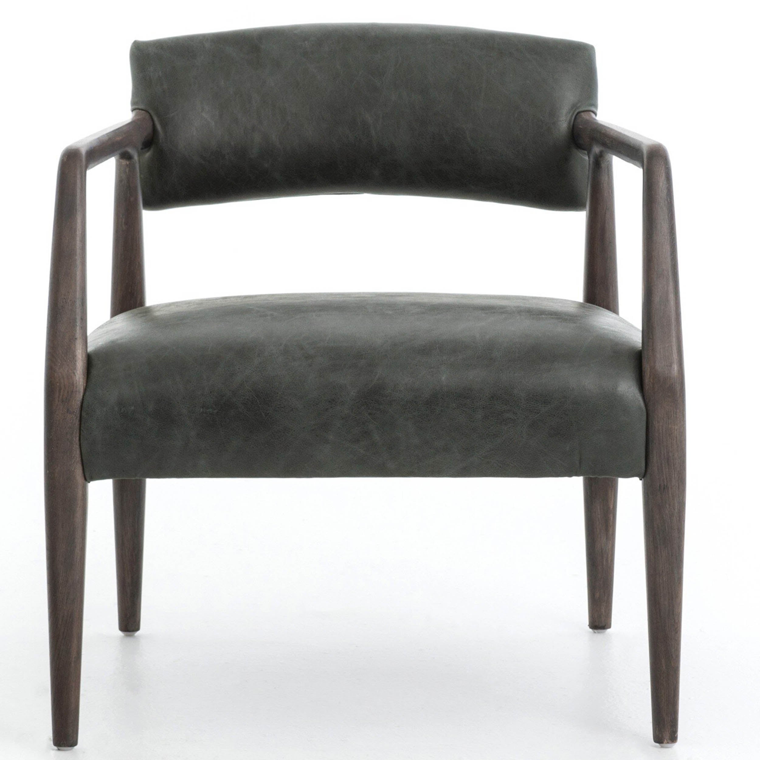 Tyler Armchair, Chaps Ebony
