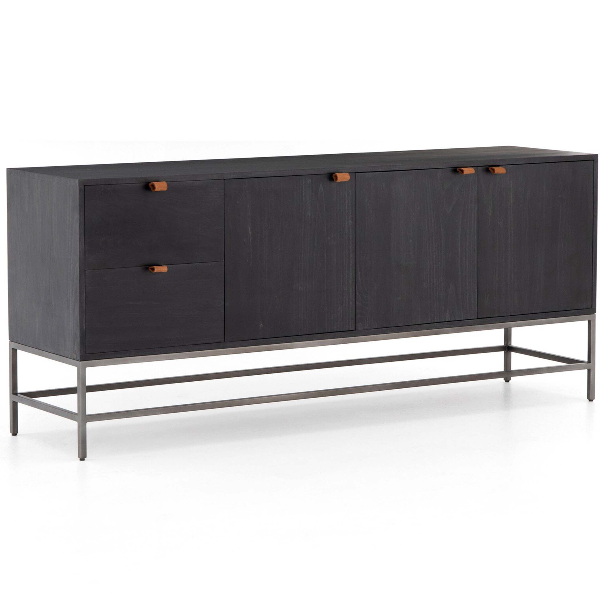 Trey Sideboard, Black Wash Poplar