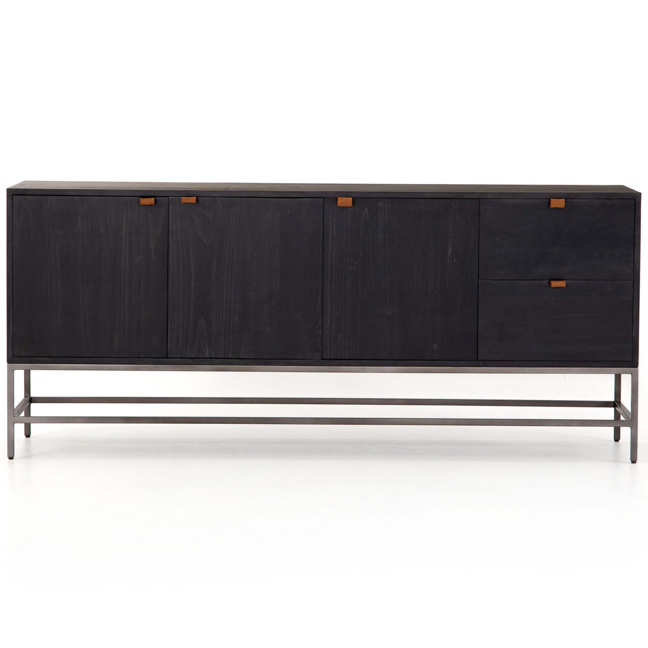 Trey Sideboard, Black Wash Poplar