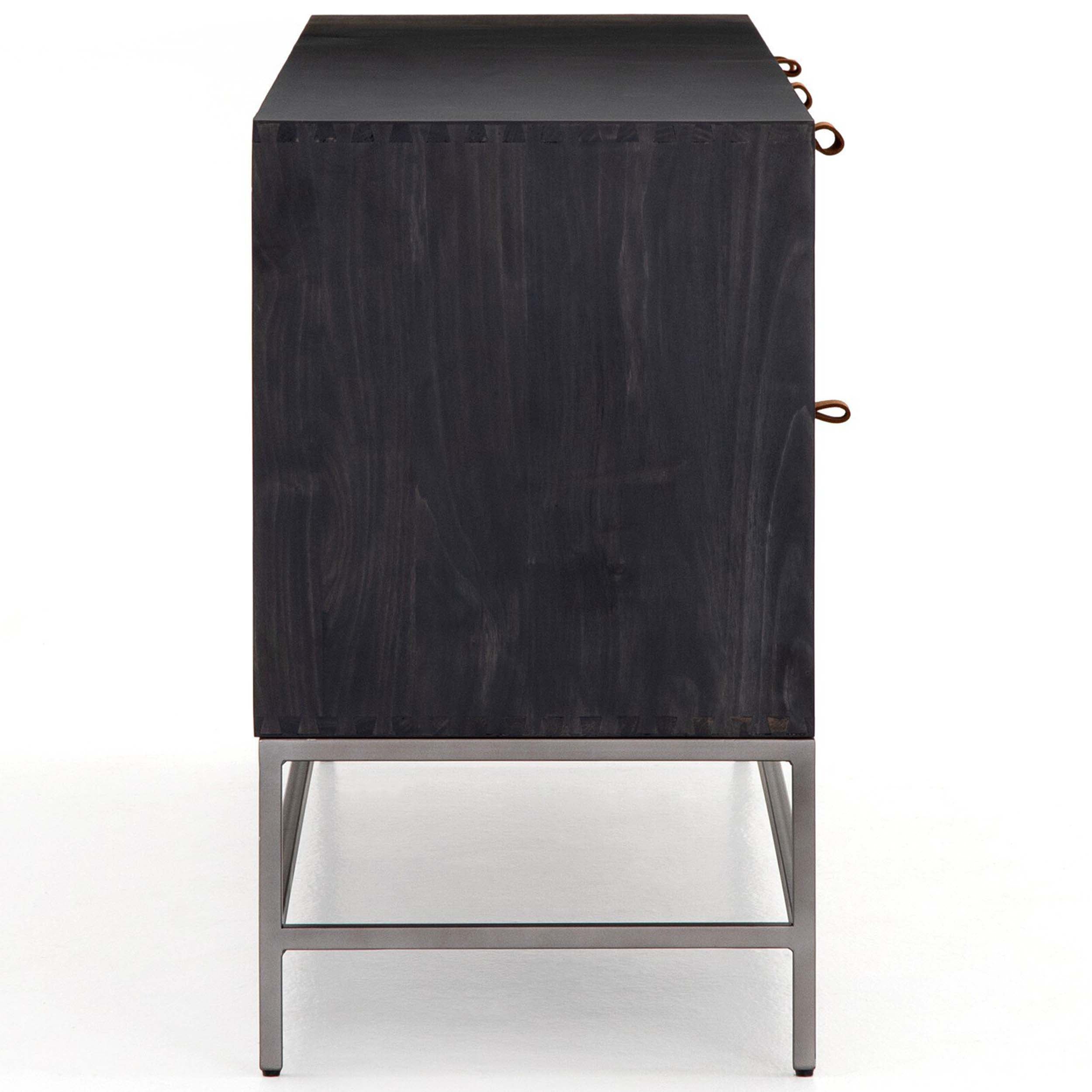 Trey Sideboard, Black Wash Poplar